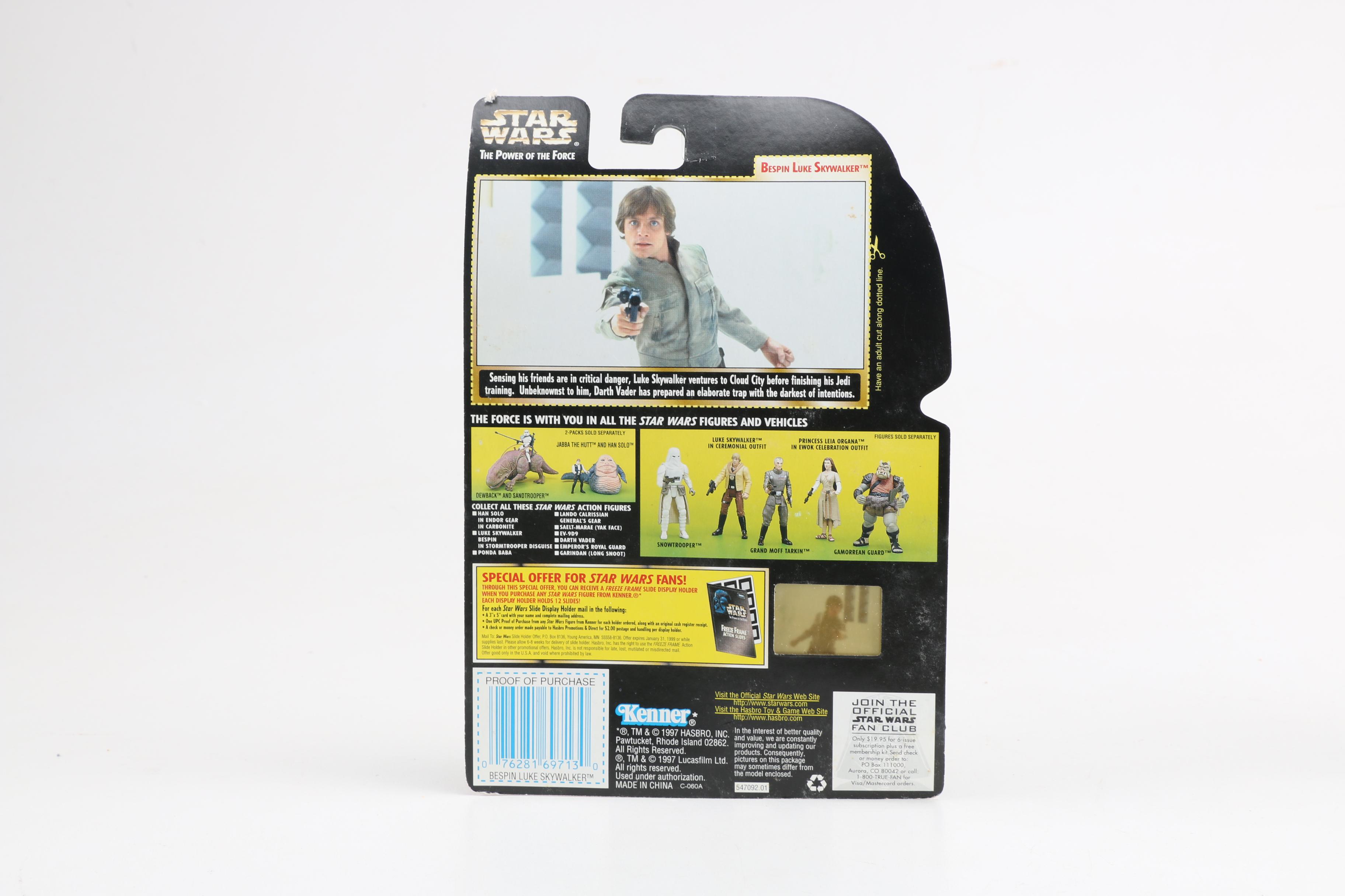 Unopened Kenner Star Wars Figurines from the Late 90s