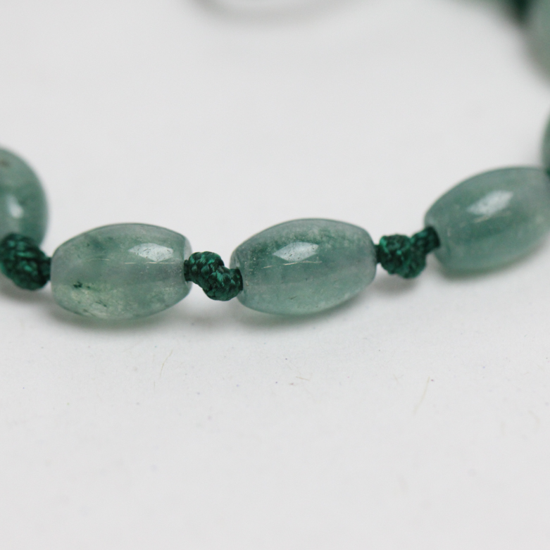 Nephrite Jade Beaded Bracelet