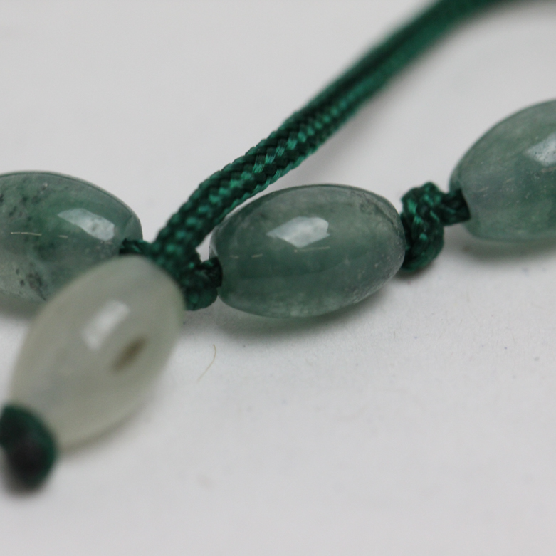 Nephrite Jade Beaded Bracelet