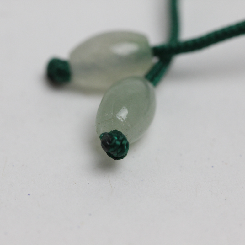 Nephrite Jade Beaded Bracelet