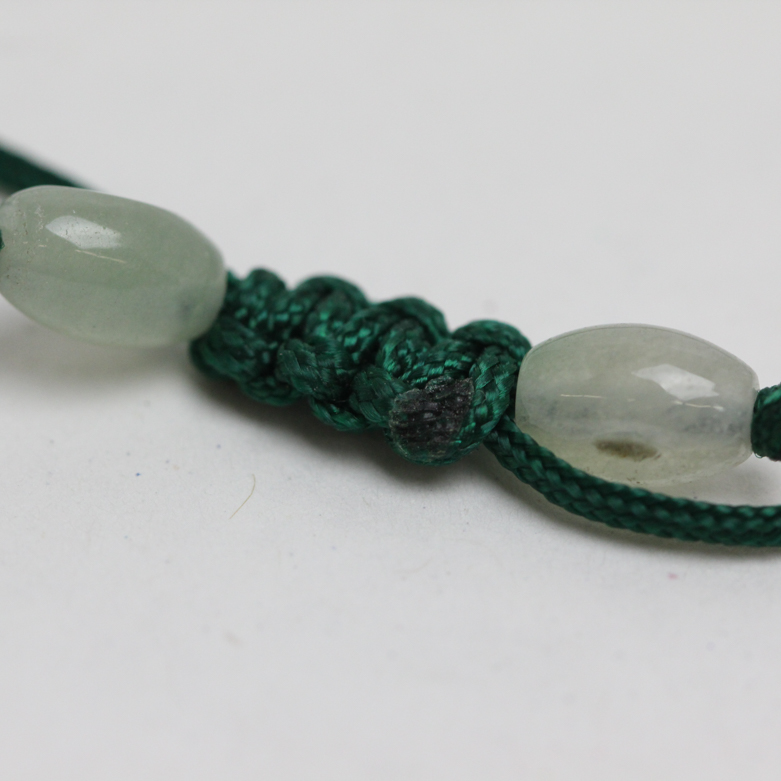 Nephrite Jade Beaded Bracelet