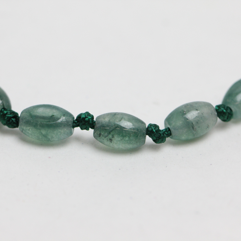 Nephrite Jade Beaded Bracelet