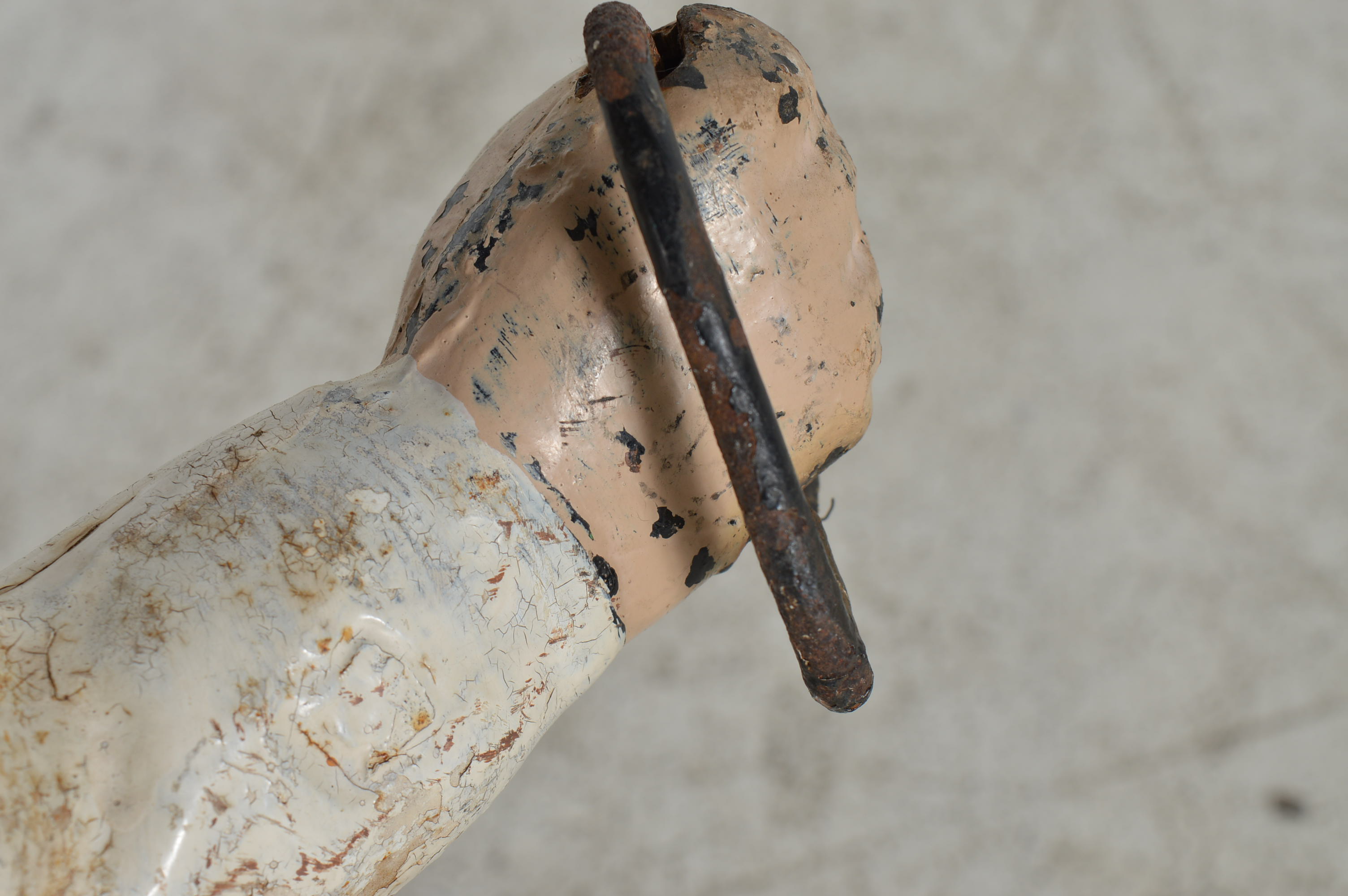 Vintage Cast Iron "Jocko" Lawn Jockey