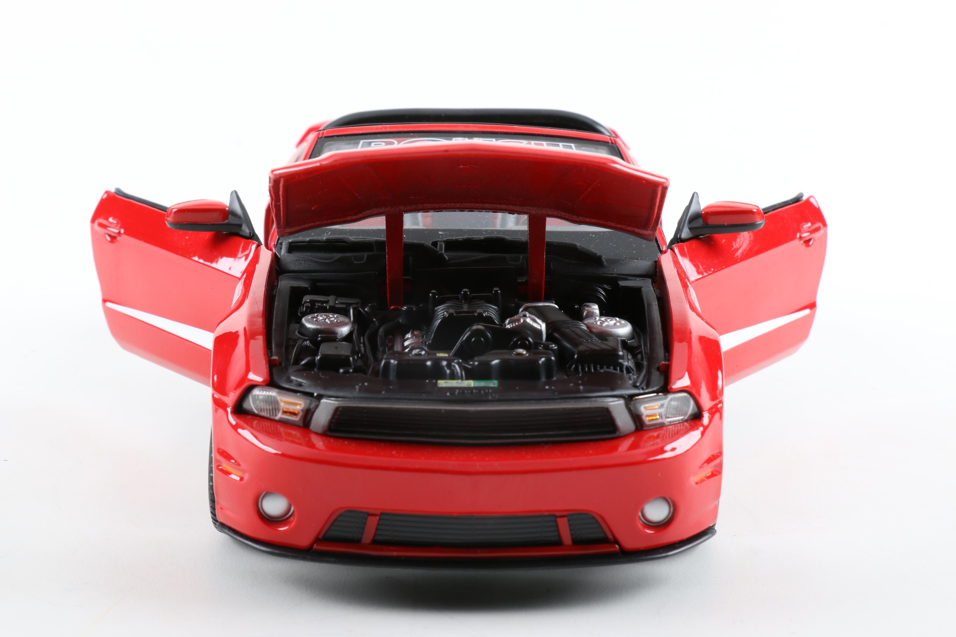 Modern Ford Mustang Die-Cast Cars