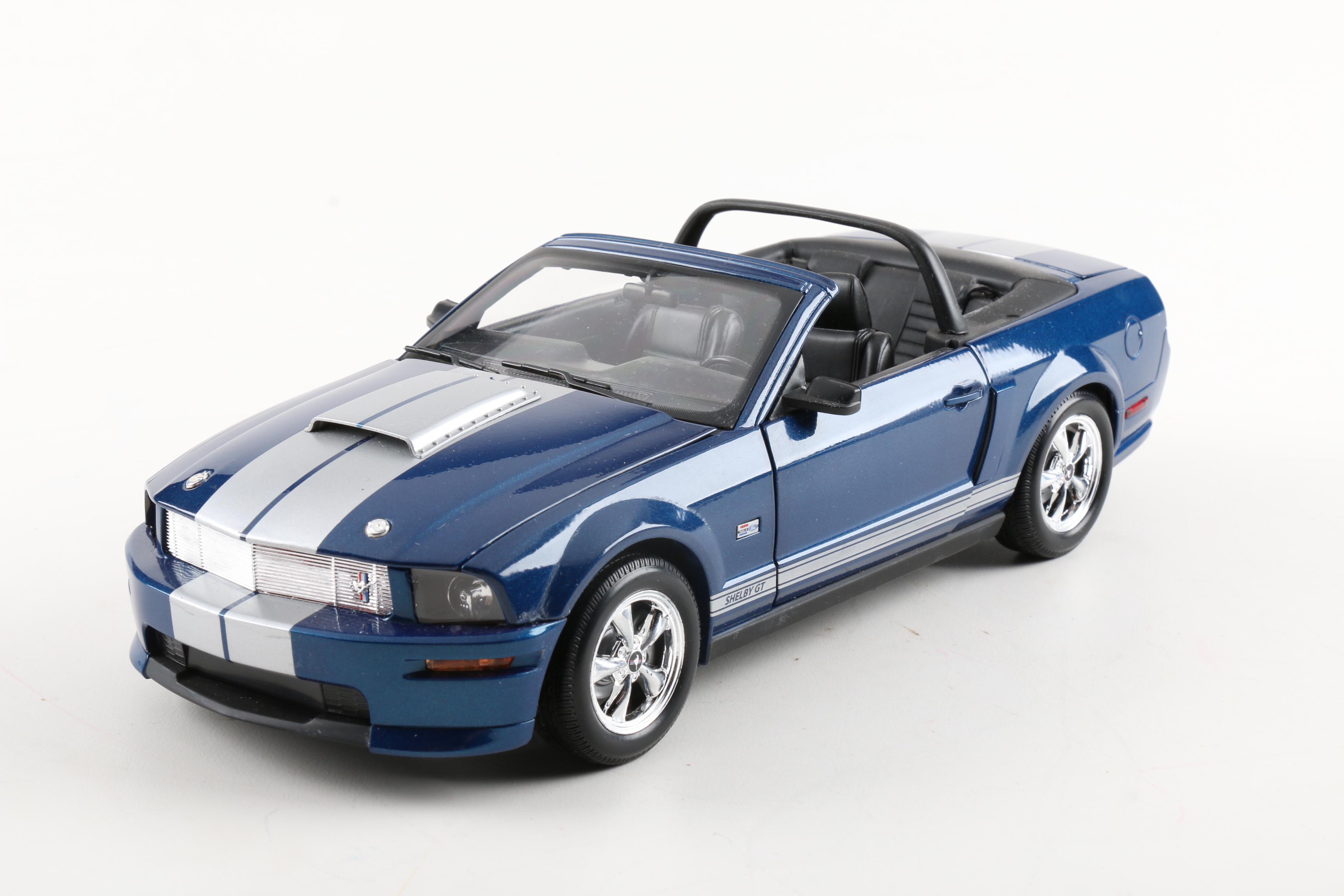 Modern Ford Mustang Die-Cast Cars