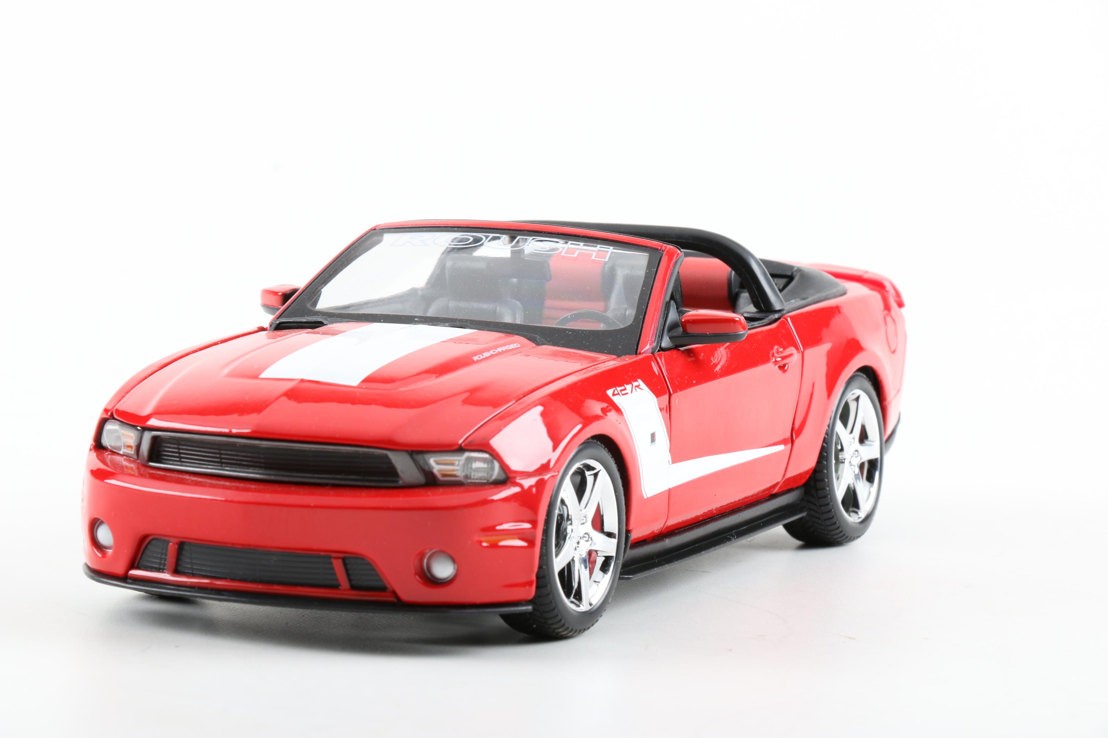 Modern Ford Mustang Die-Cast Cars