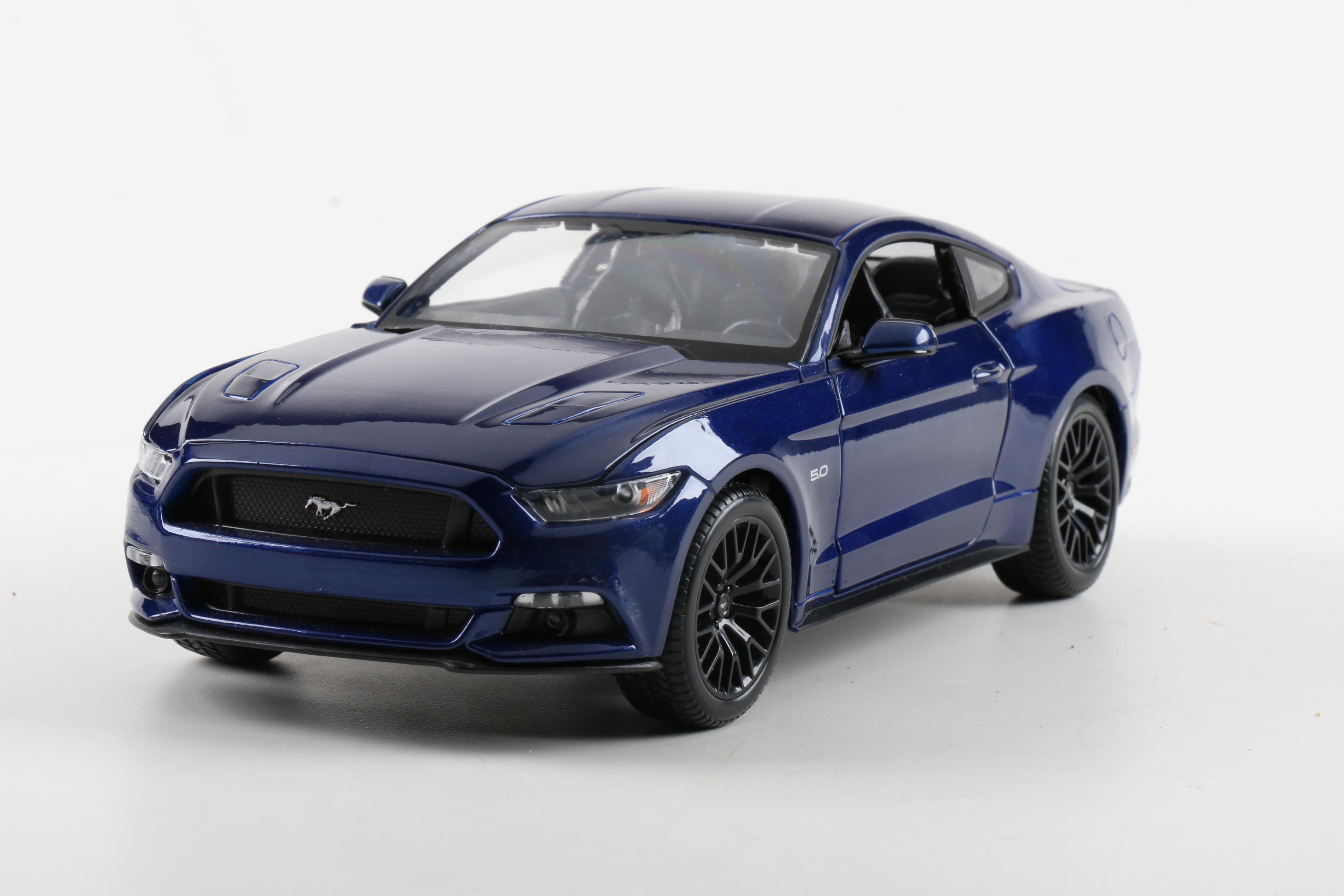 Modern Ford Mustang Die-Cast Cars