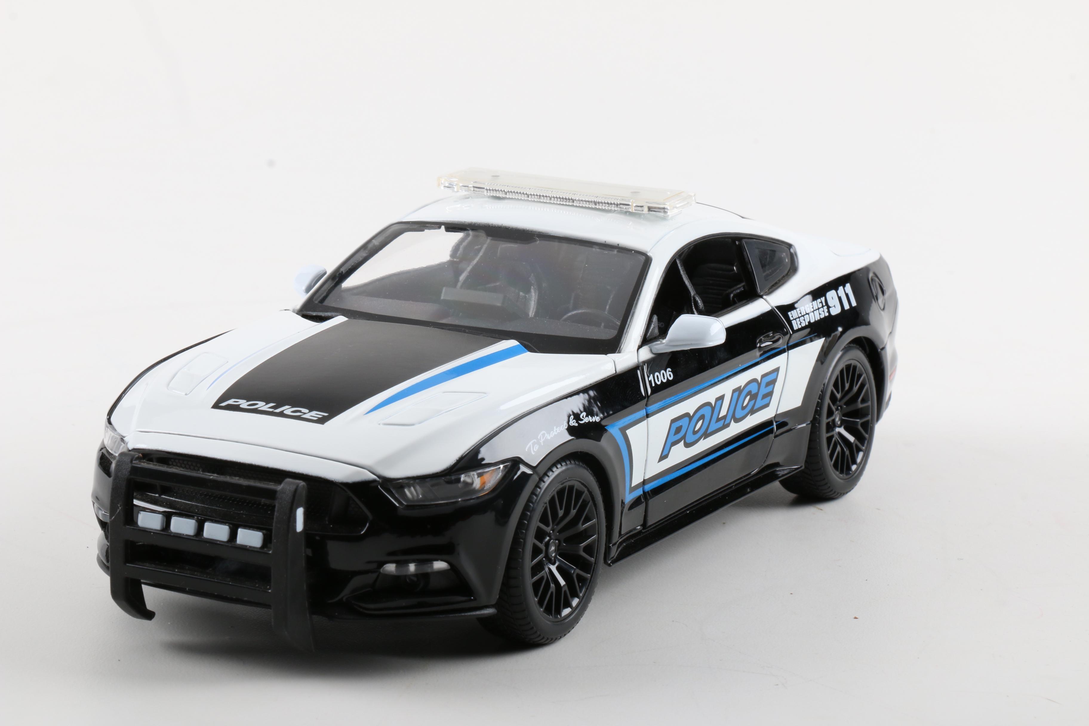 Modern Ford Mustang Die-Cast Cars
