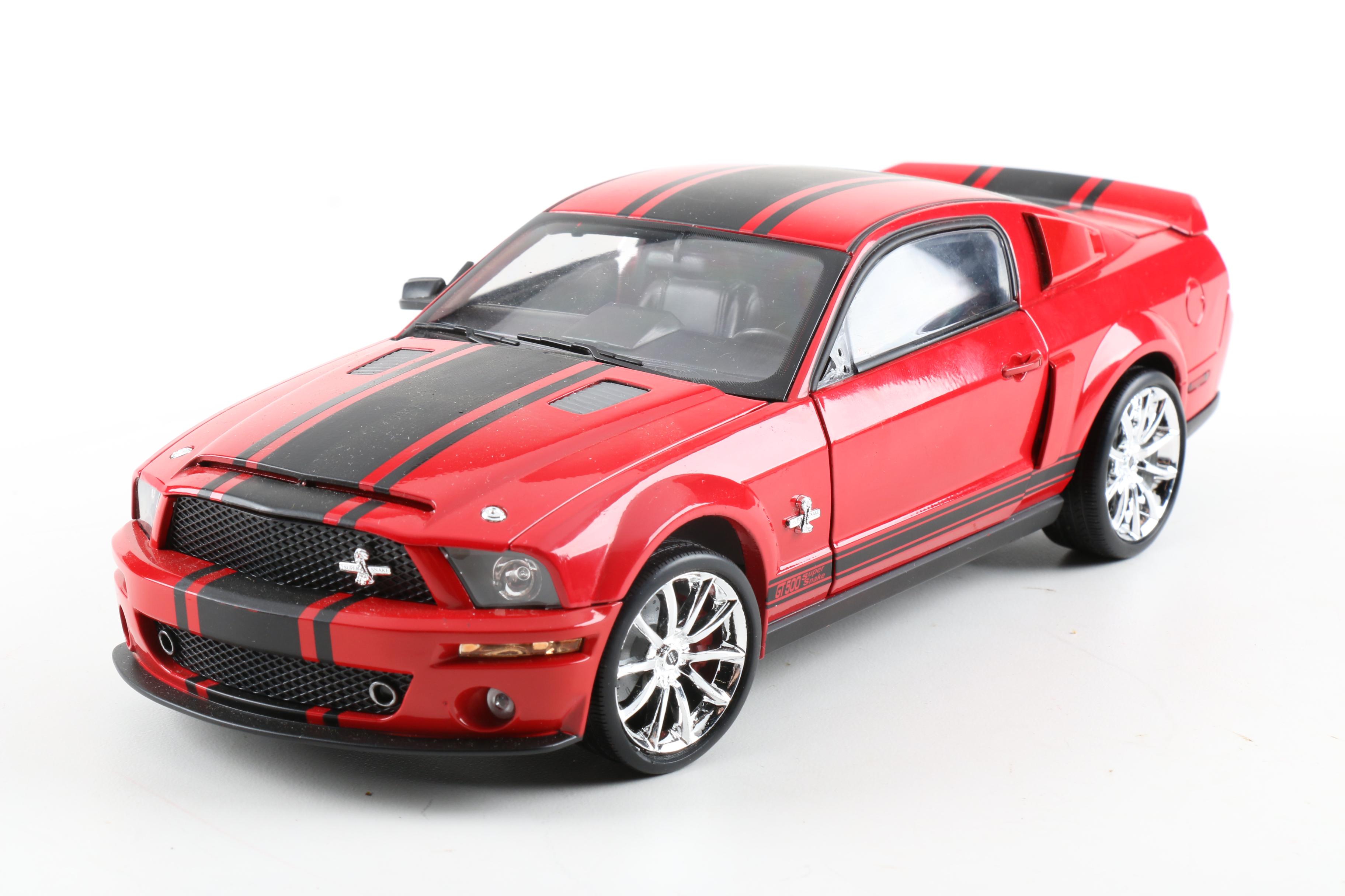 Modern Ford Mustang Die-Cast Cars