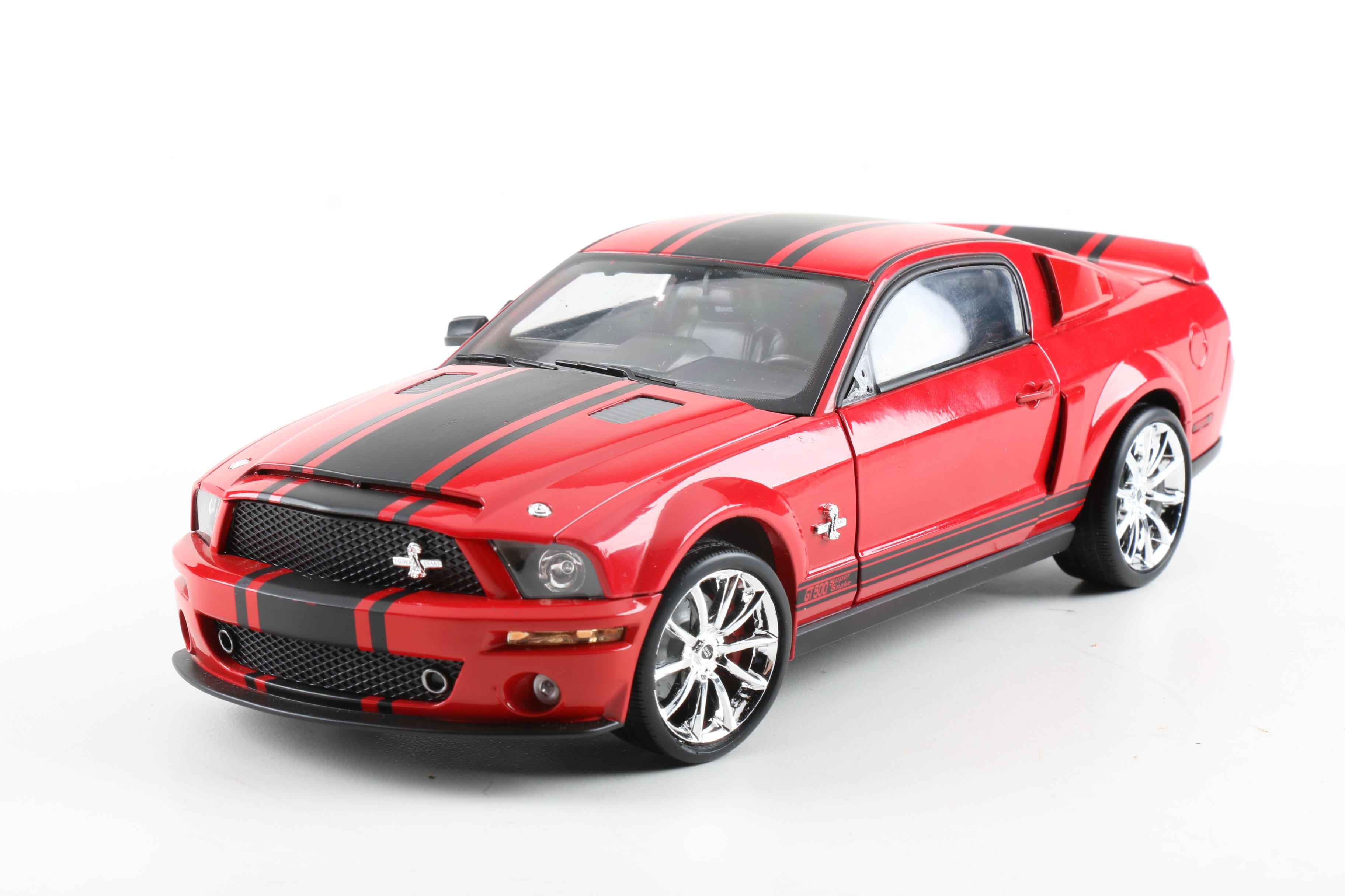 Modern Ford Mustang Die-Cast Cars