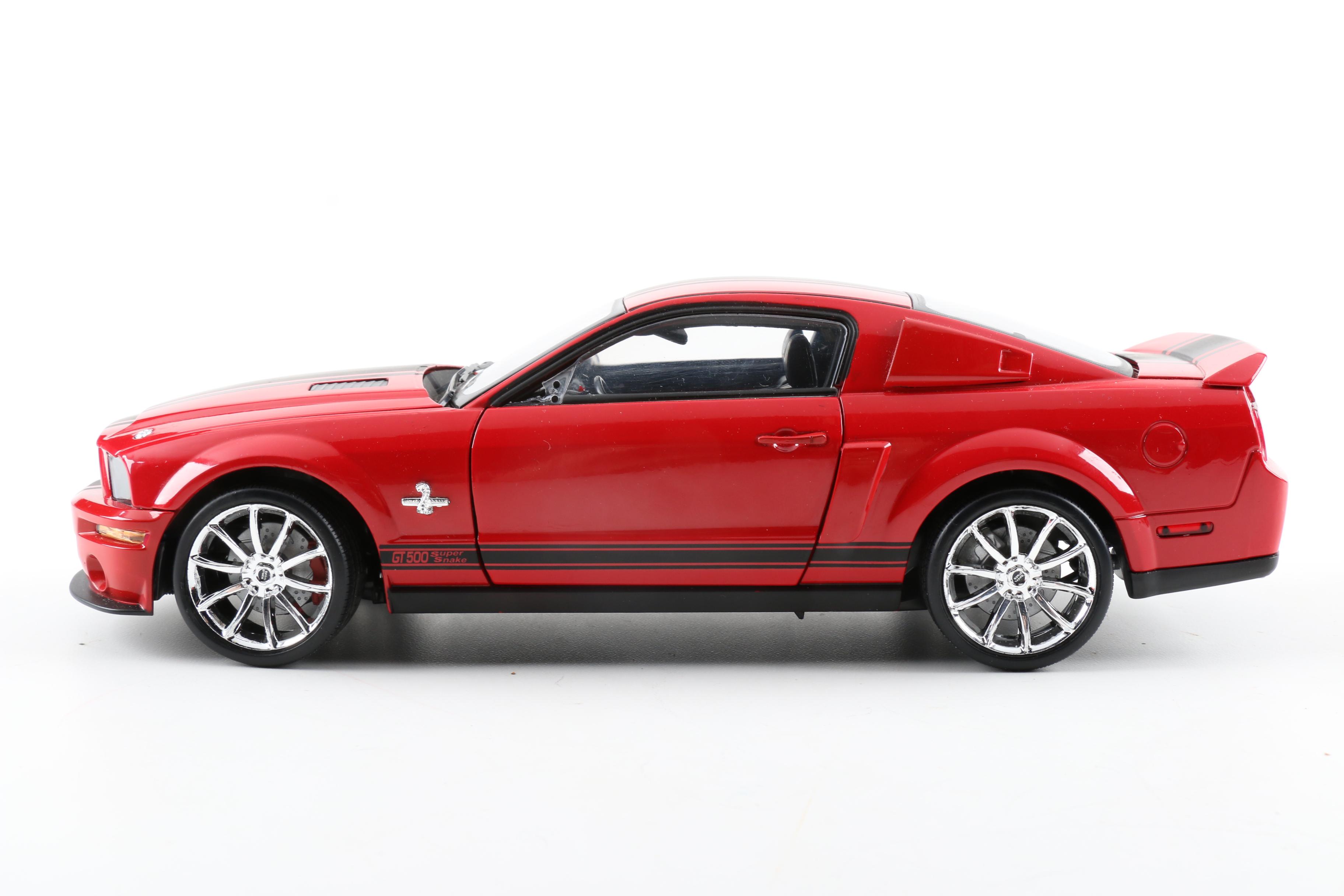 Modern Ford Mustang Die-Cast Cars