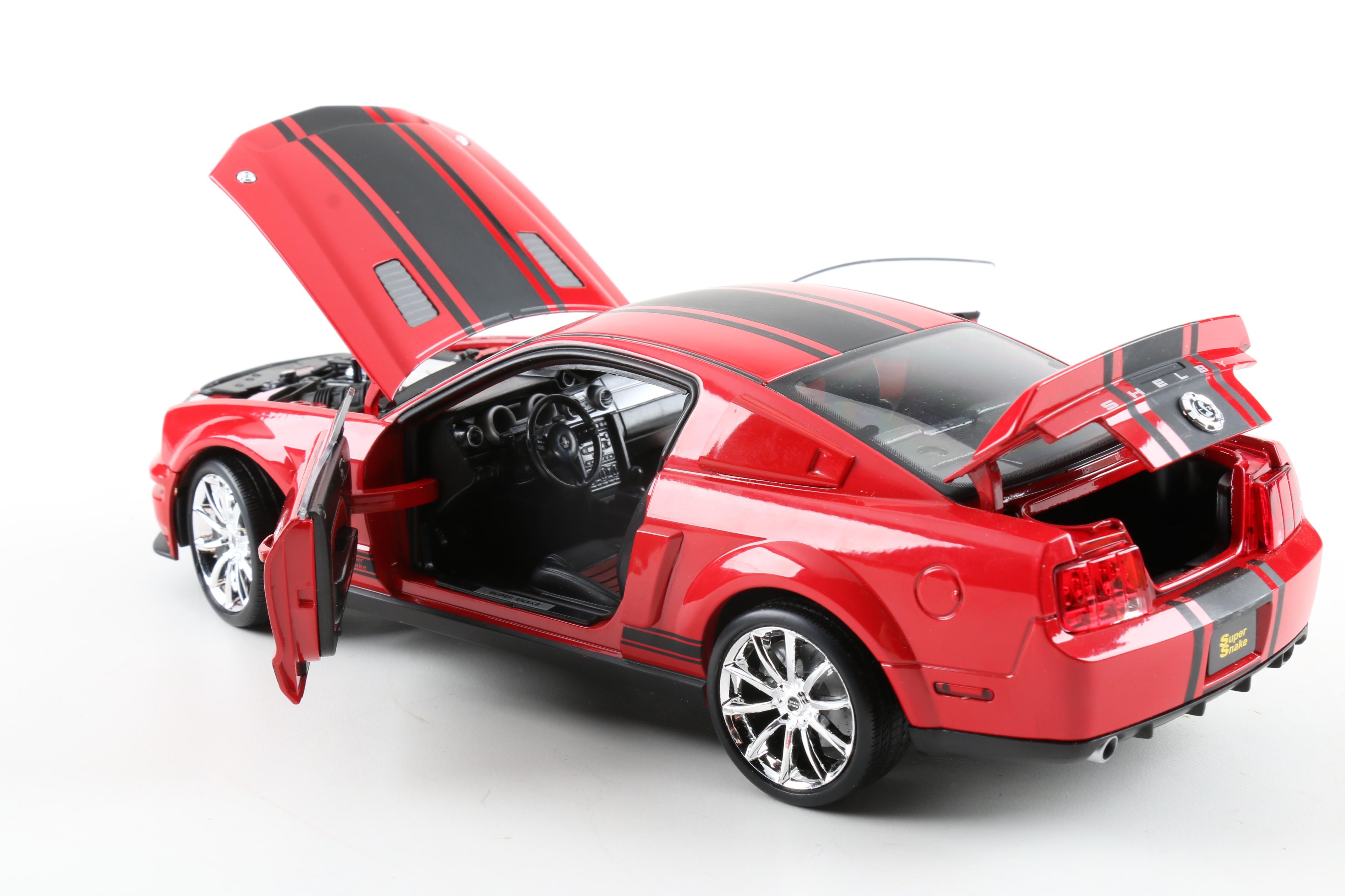 Modern Ford Mustang Die-Cast Cars