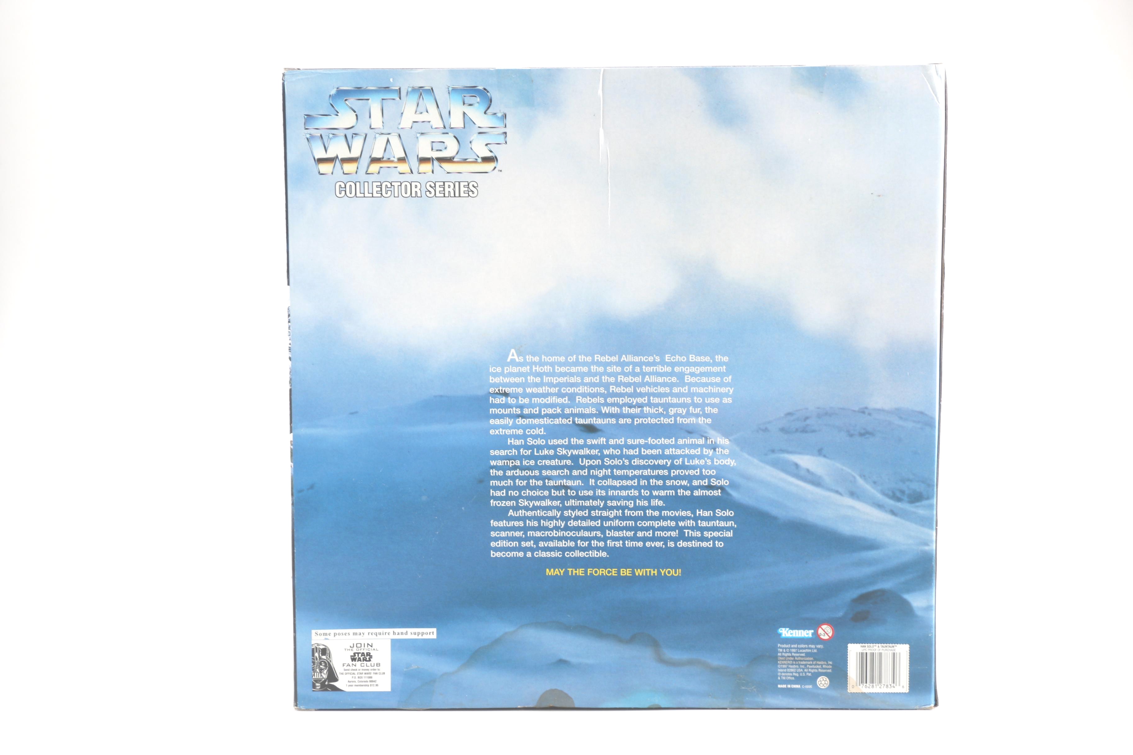 1997 Star Wars Kenner Figurines Including Han Solo & Tauntaun