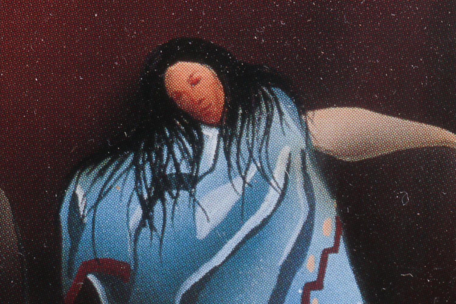 Robert Arnold Signed Offset Lithograph of a Girl Sitting on a Bench