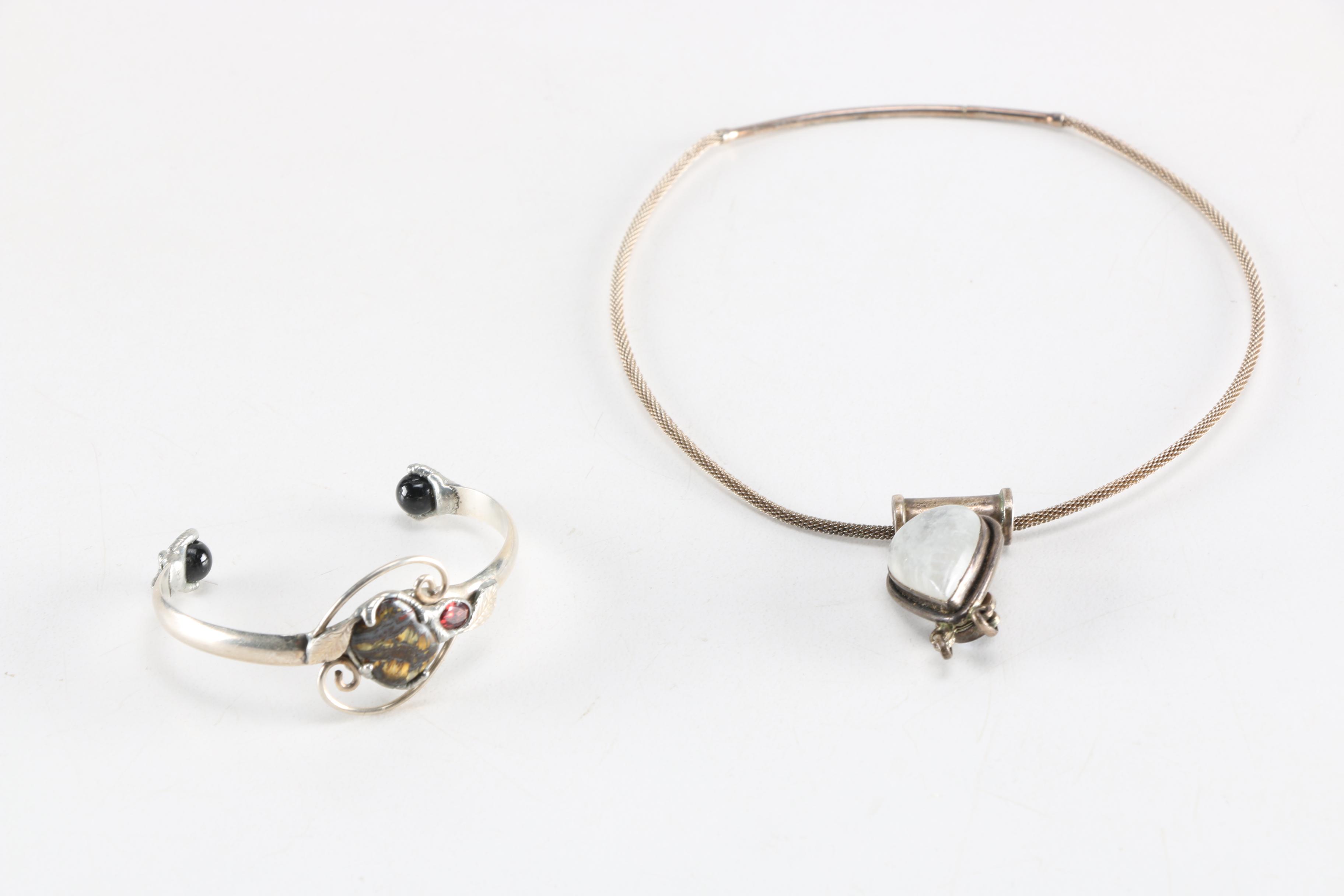 Collection of Sterling Jewelry