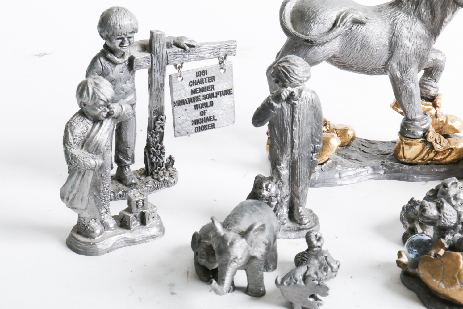Michael Ricker Pewter Figurines
