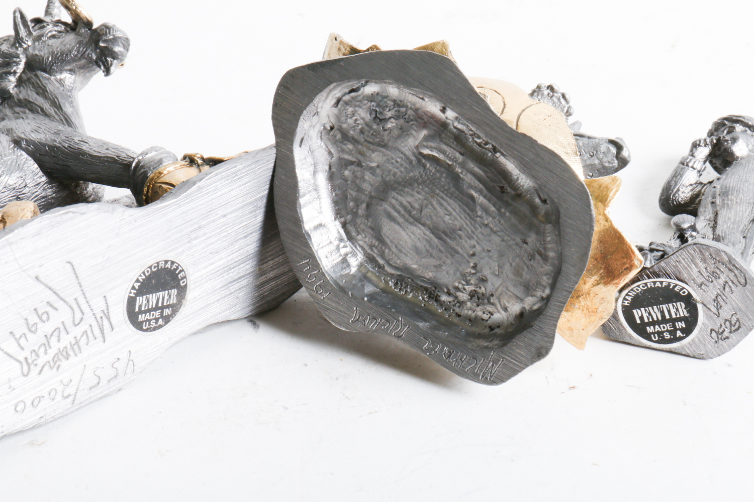 Michael Ricker Pewter Figurines