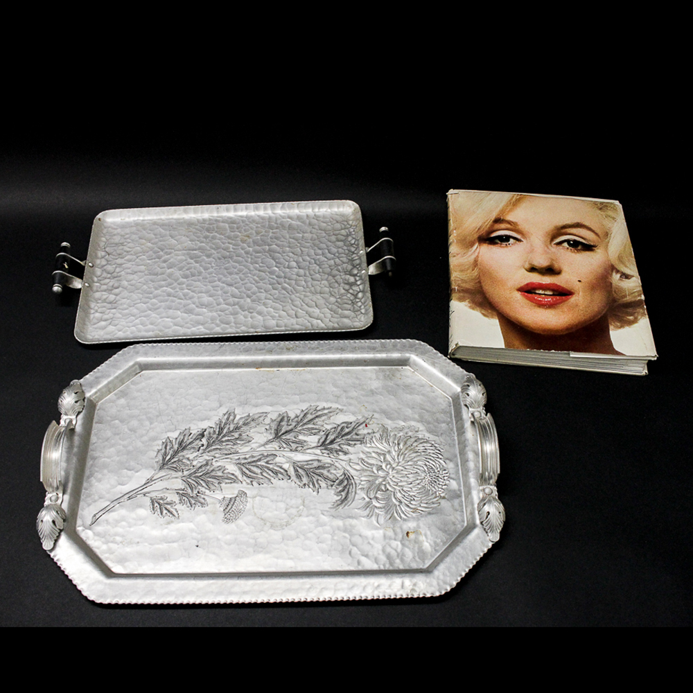 Norman Mailer "Marilyn" Photo Biography with Decorative Trays