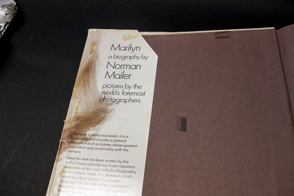 Norman Mailer "Marilyn" Photo Biography with Decorative Trays