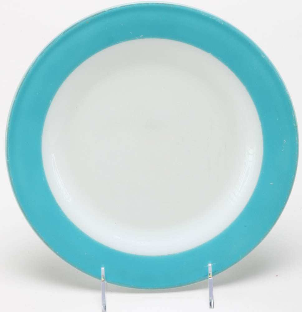 Circa 1950s Pyrex "Turquoise" and "Blue" Dinnerware