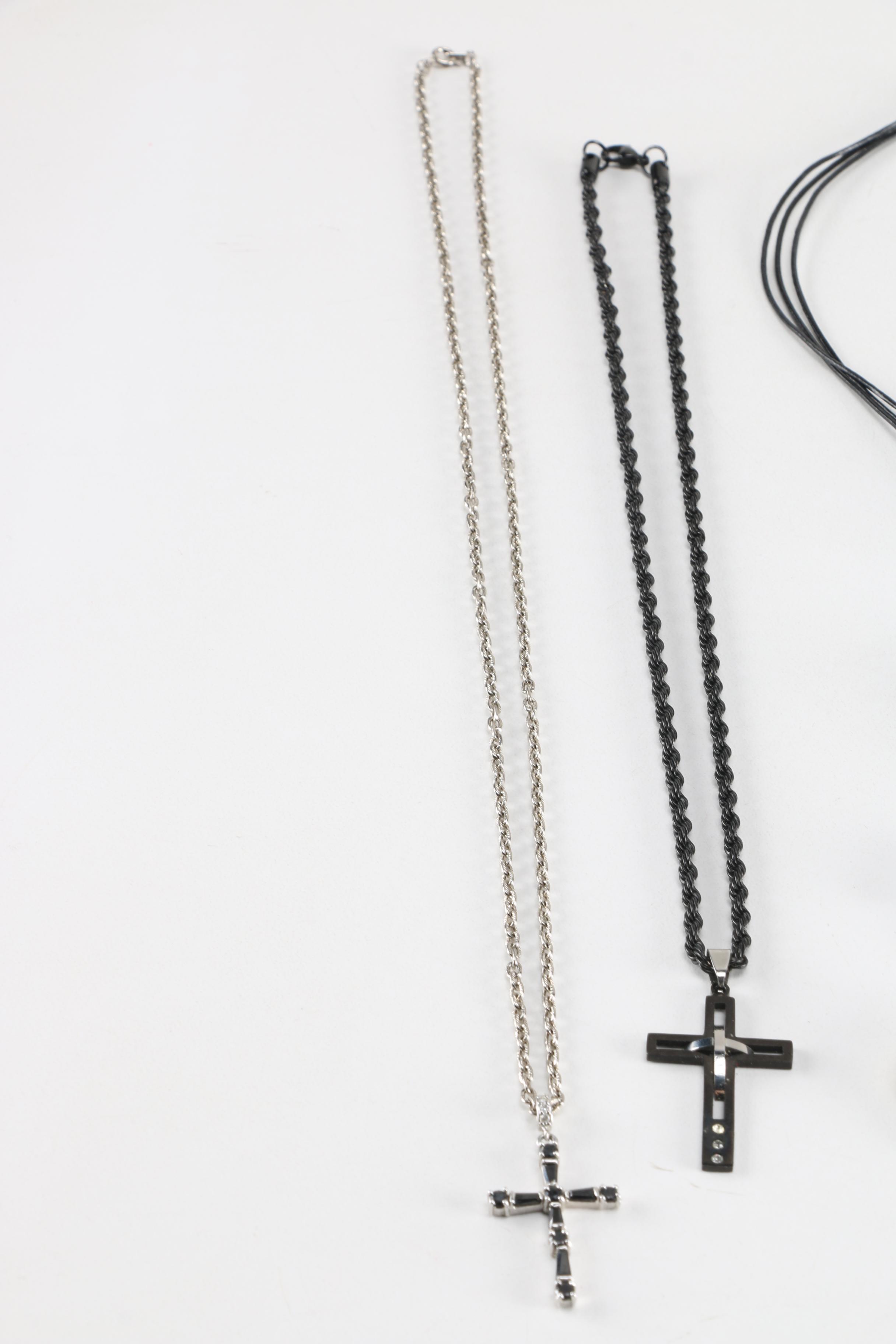 Selection of Black and Silver Tone Costume and Fashion Jewelry