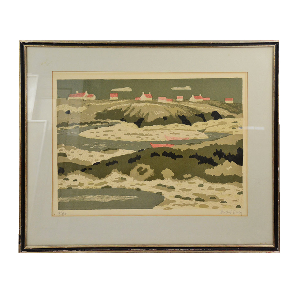 André Even Limited Edition Lithograph