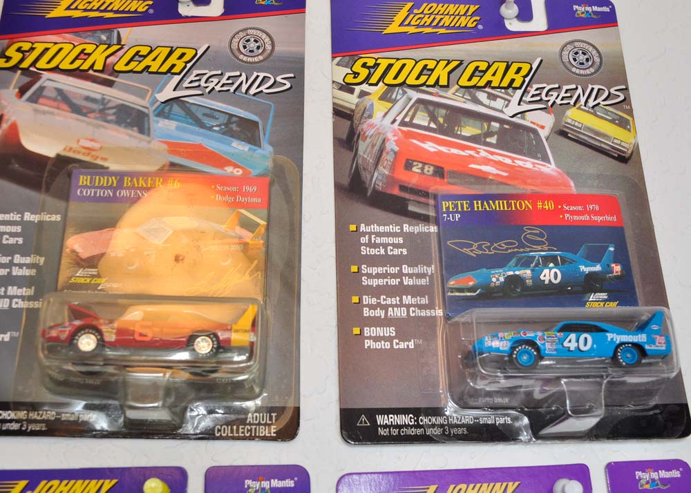 Johnny Lightning Stock Car Legends Die Cast Miniature Cars