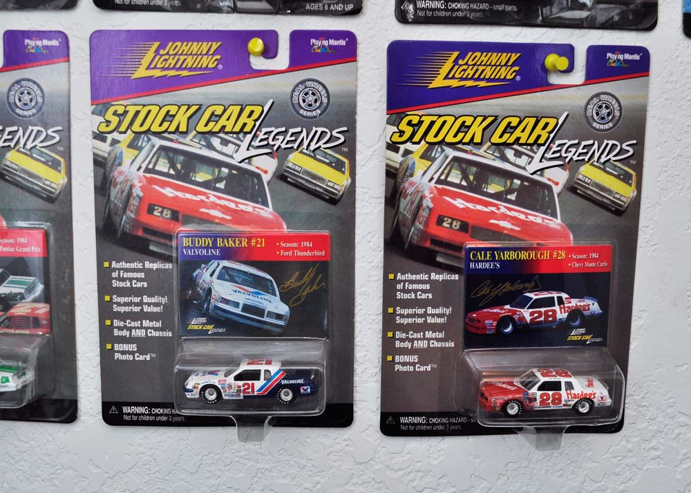 Johnny Lightning Stock Car Legends Die Cast Miniature Cars