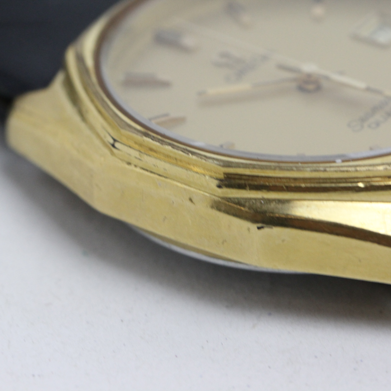 Vintage Omega Seamaster Gold Plated Steel Watch