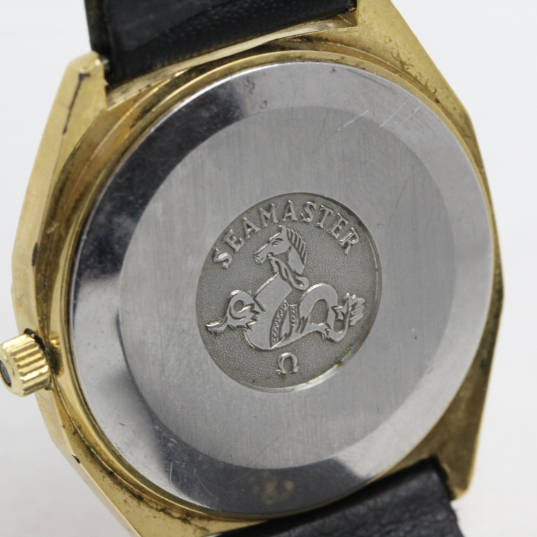 Vintage Omega Seamaster Gold Plated Steel Watch