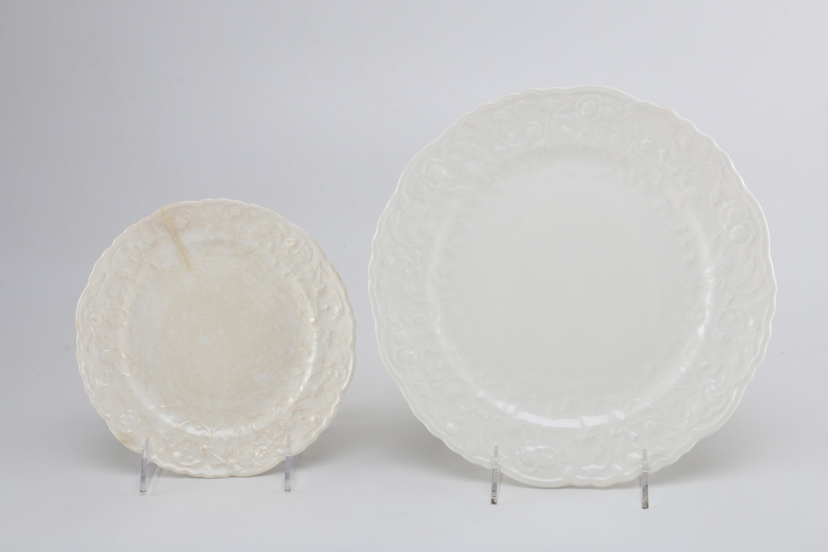 Set of Steubenville "Rose Point" China Plates