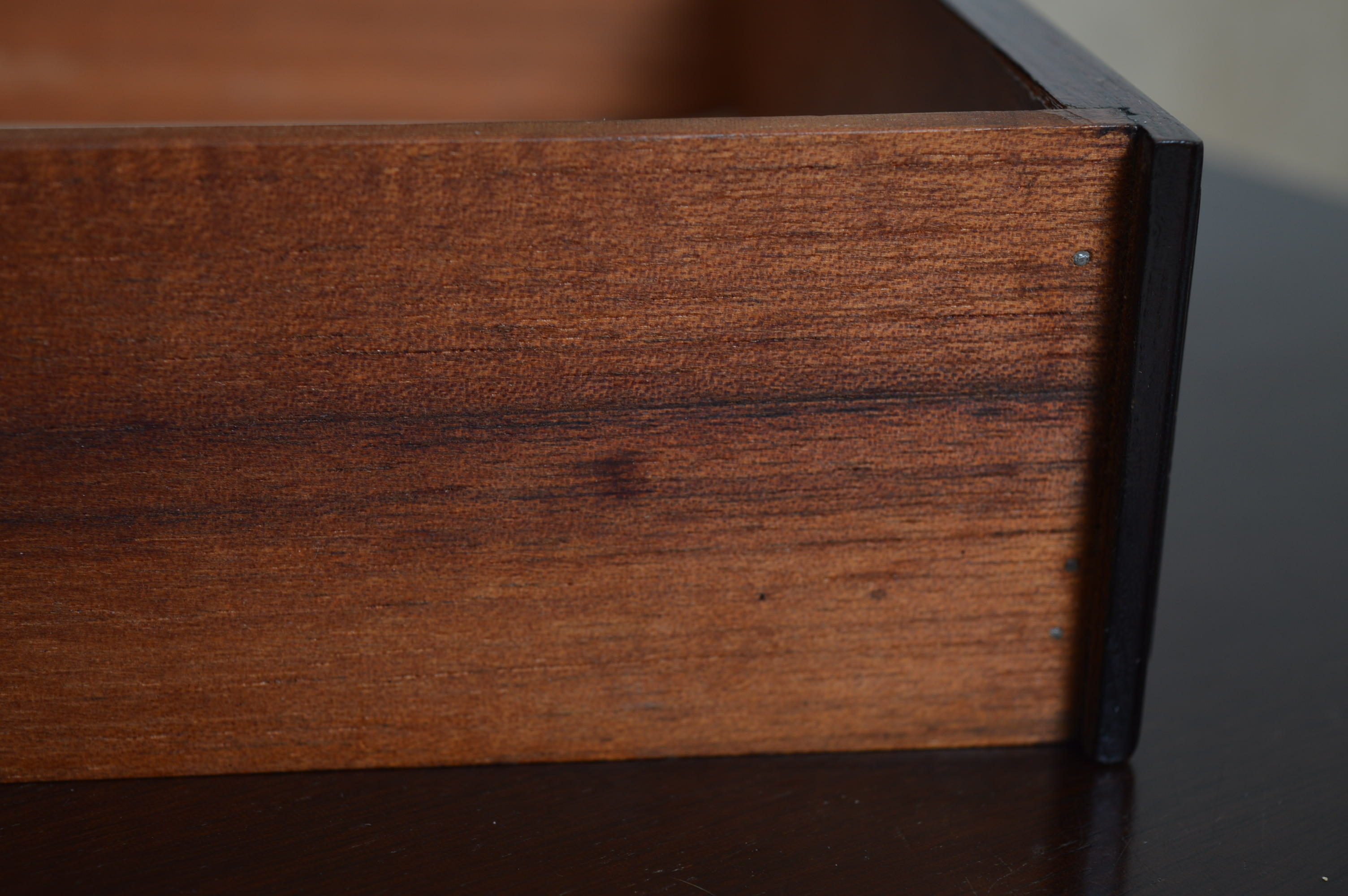 Vintage Walnut Secretary Desk by Rockford Cabinet Company