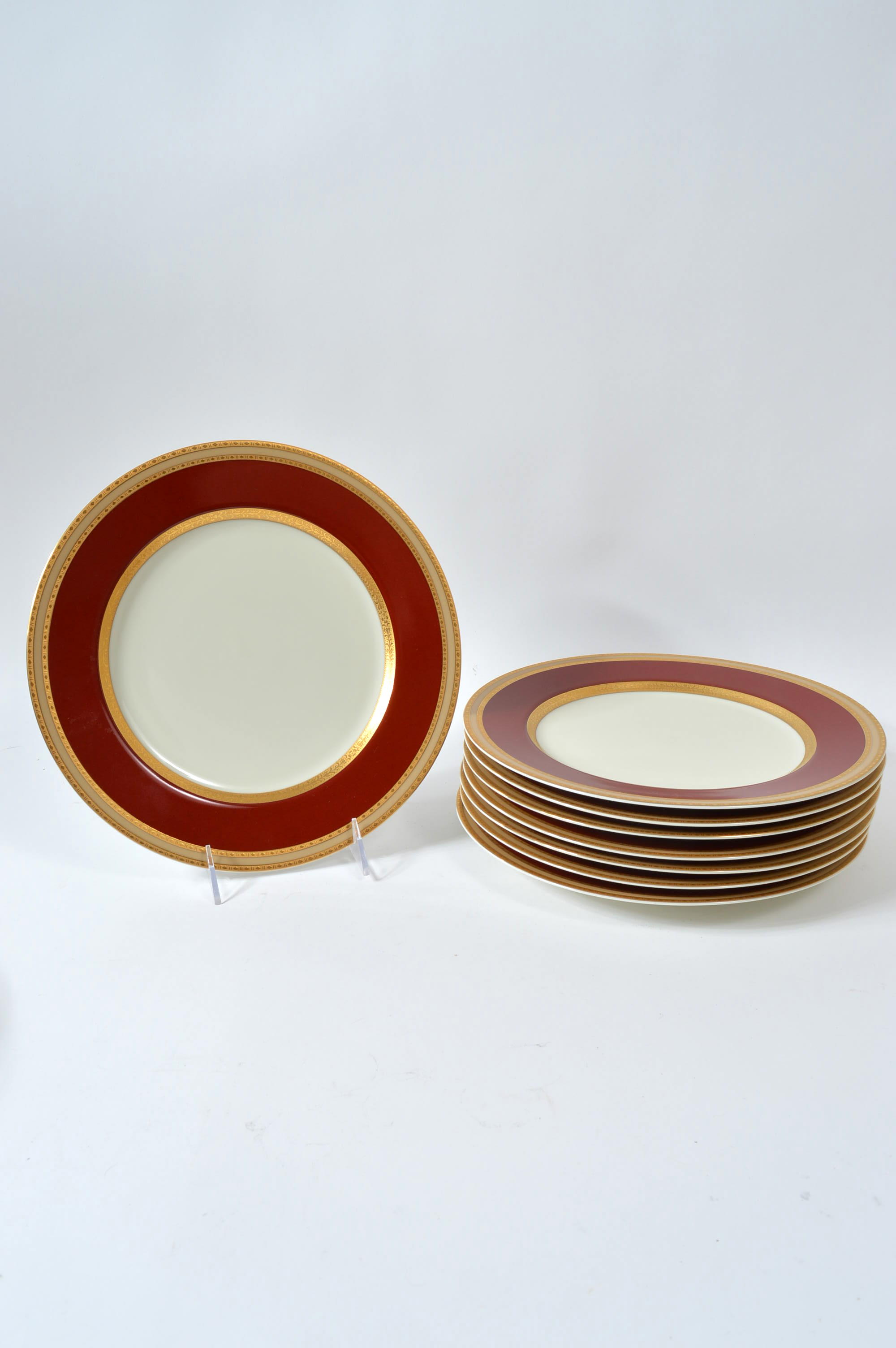 Mikasa "Grande Ivory French Embassy Red" China Set