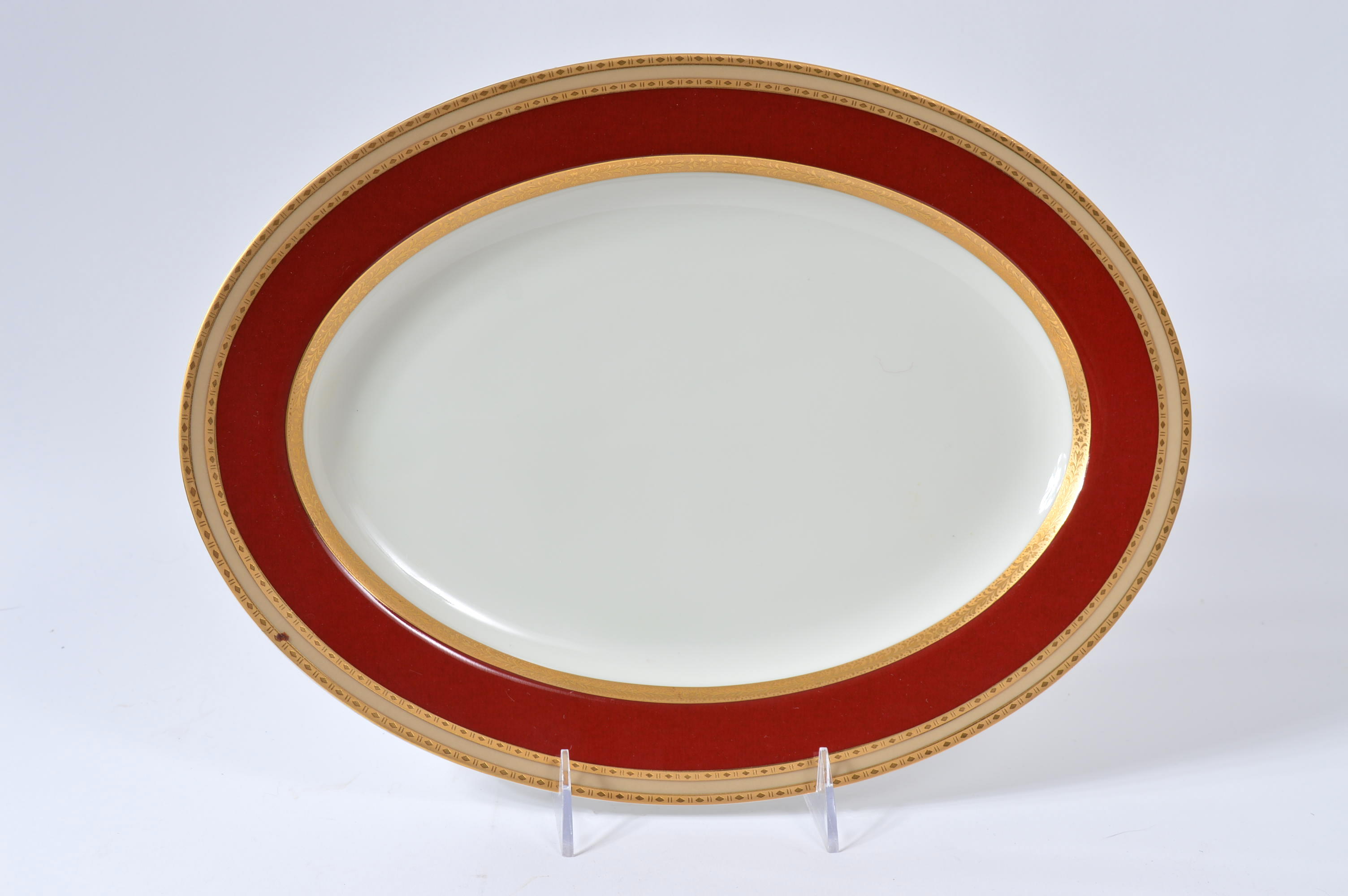 Mikasa "Grande Ivory French Embassy Red" China Set