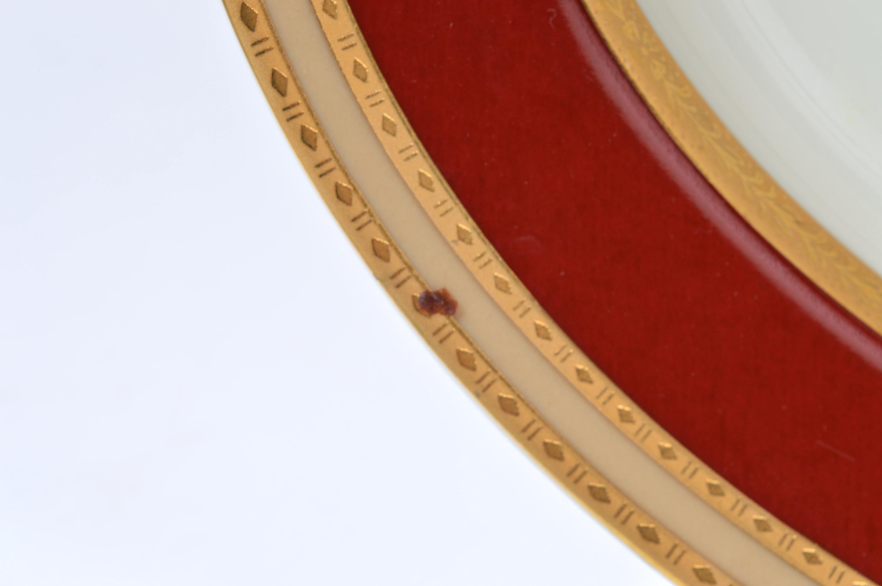 Mikasa "Grande Ivory French Embassy Red" China Set