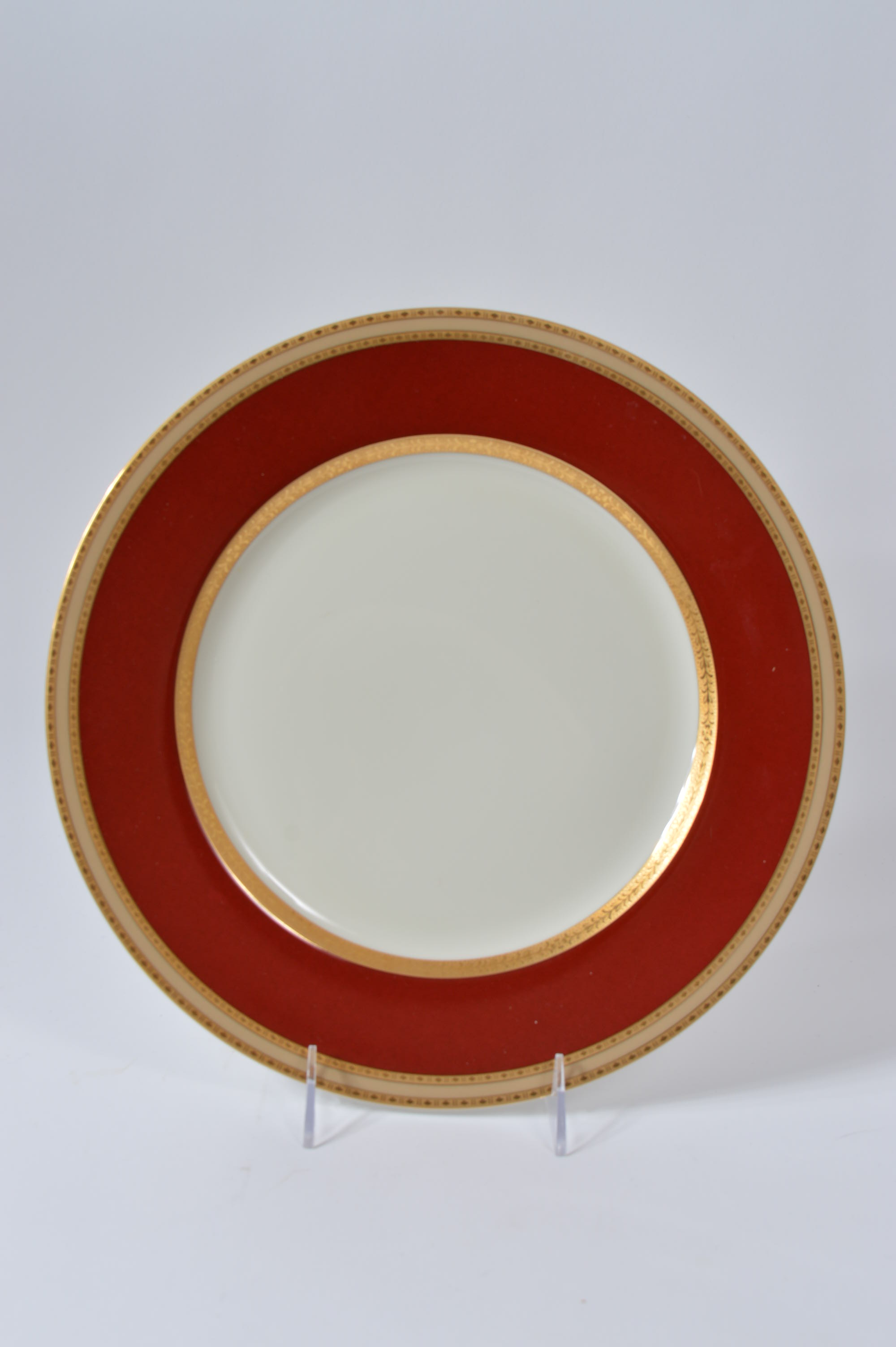 Mikasa "Grande Ivory French Embassy Red" China Set