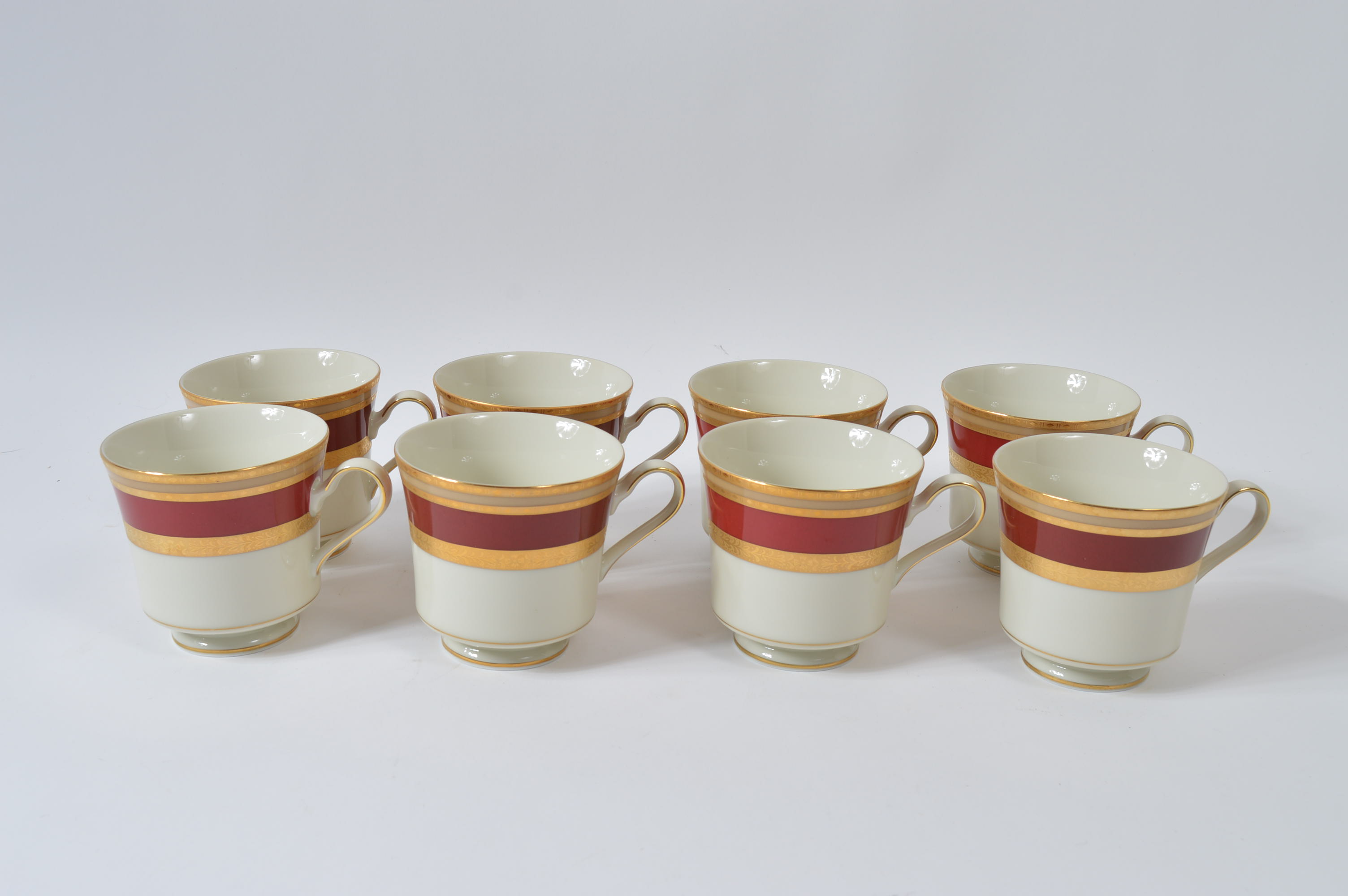 Mikasa "Grande Ivory French Embassy Red" China Set