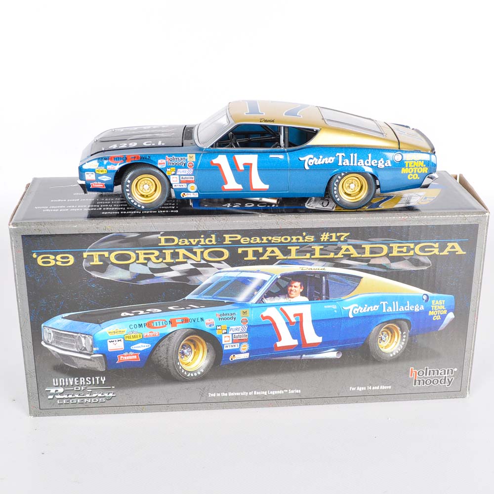 Signed Die-Cast David Pearson '69 Torino Talledega