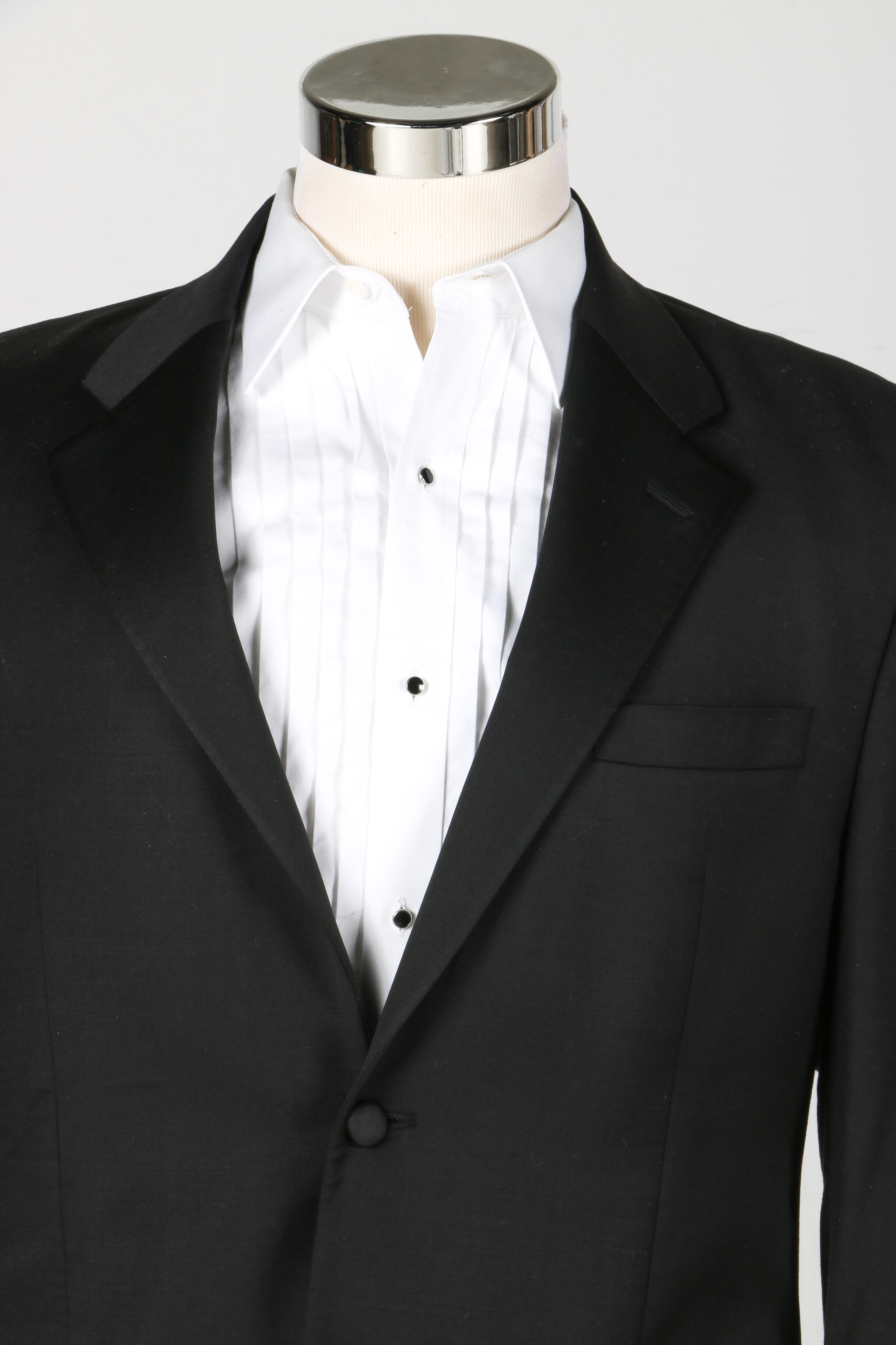Ralph Lauren and Brooks Brothers Tuxedo Suit with Emanuel Ungaro Shirt