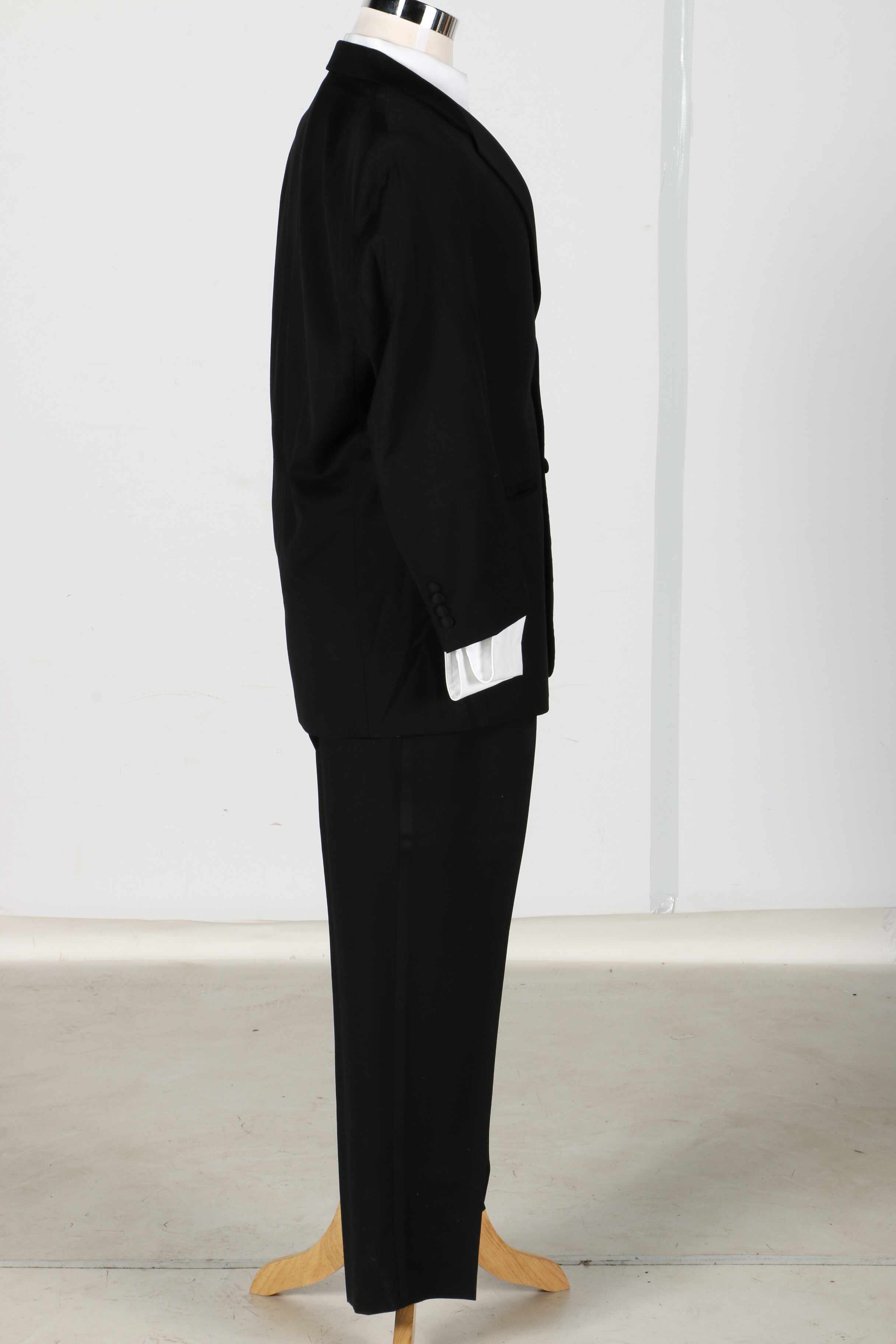 Ralph Lauren and Brooks Brothers Tuxedo Suit with Emanuel Ungaro Shirt