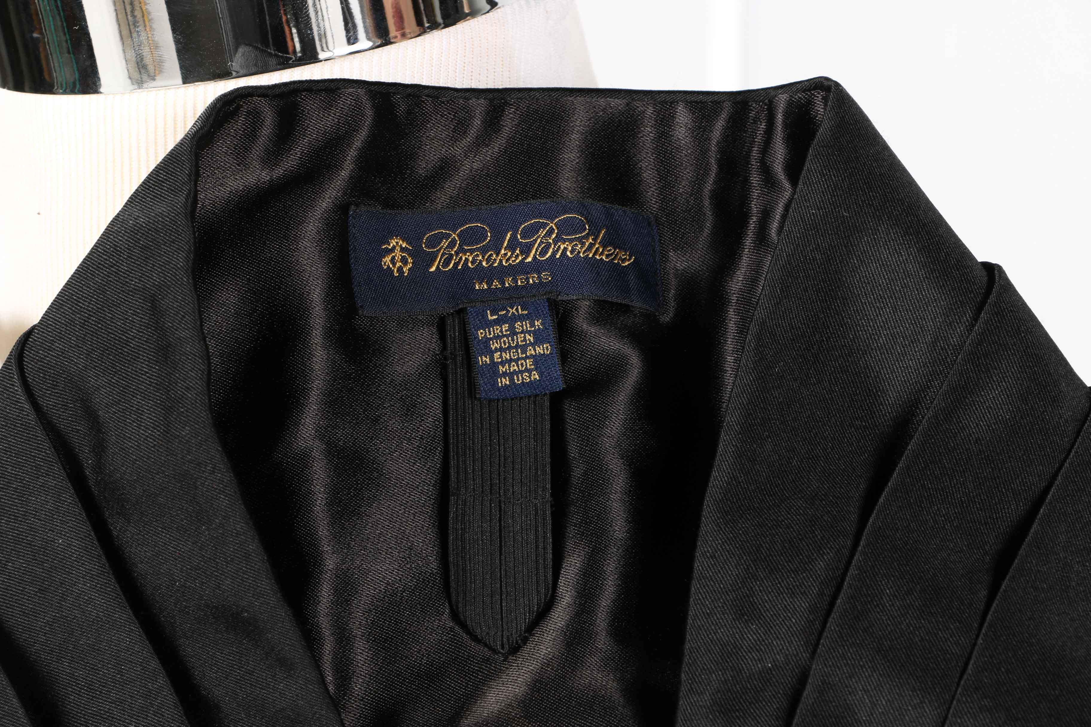 Ralph Lauren and Brooks Brothers Tuxedo Suit with Emanuel Ungaro Shirt