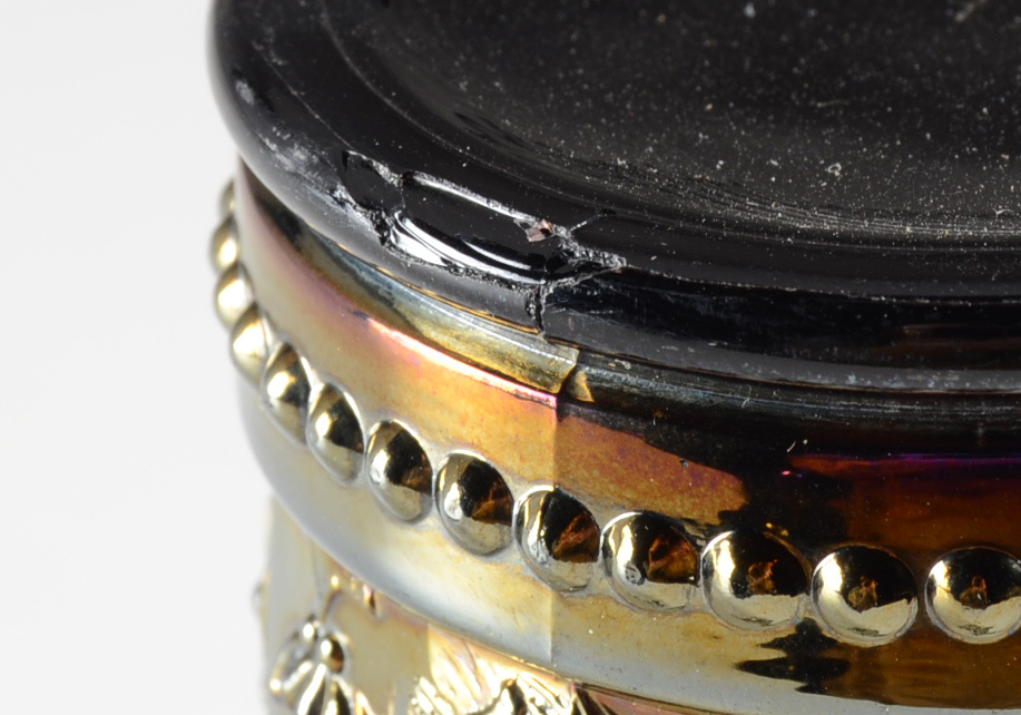 Set of Northwood "Peacock at the Fountain" Pitcher and Tumblers