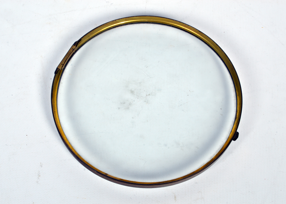 Welby Eight Day Ornate Gold Tone Wall Clock