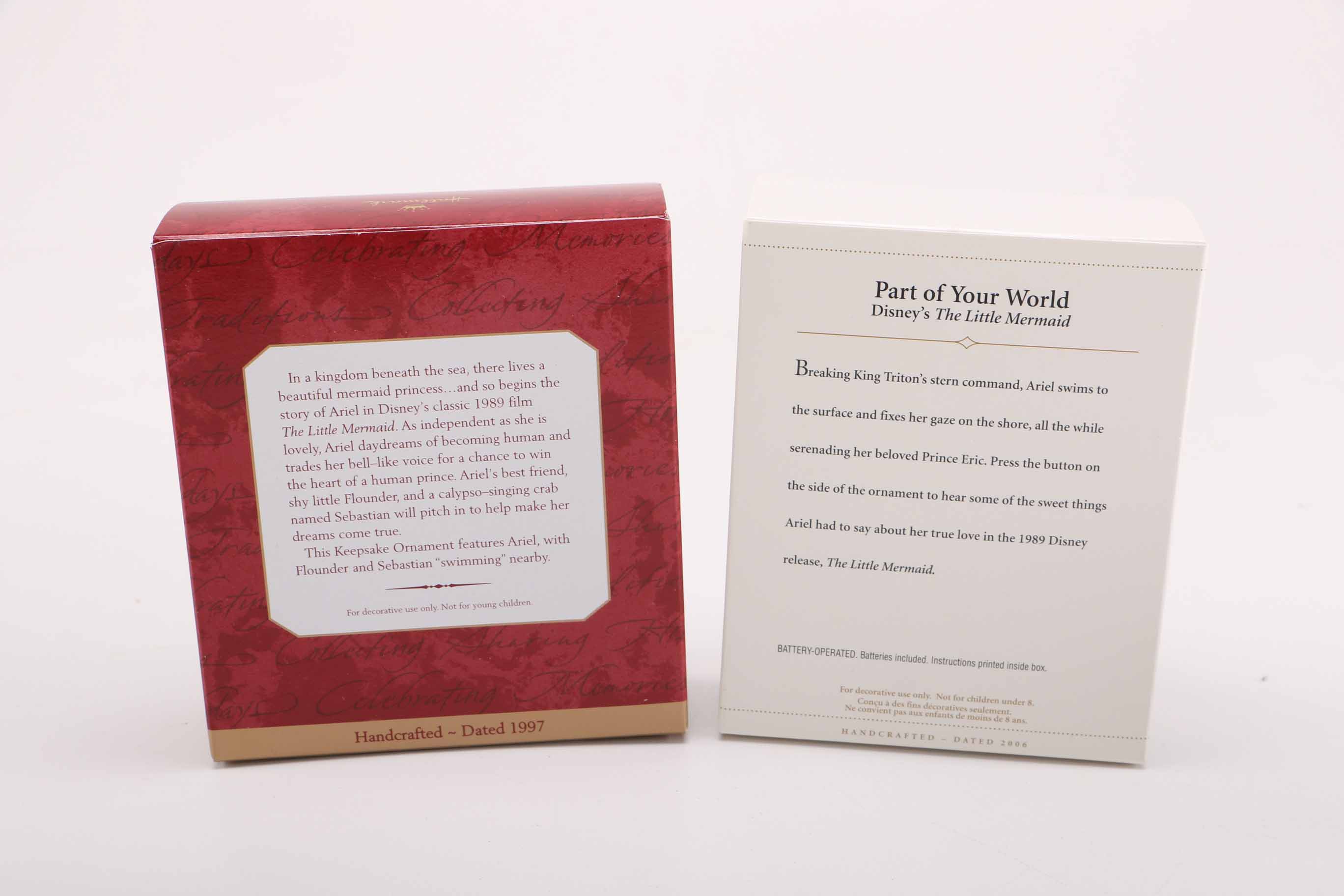 Disney Princess Hallmark Ornaments