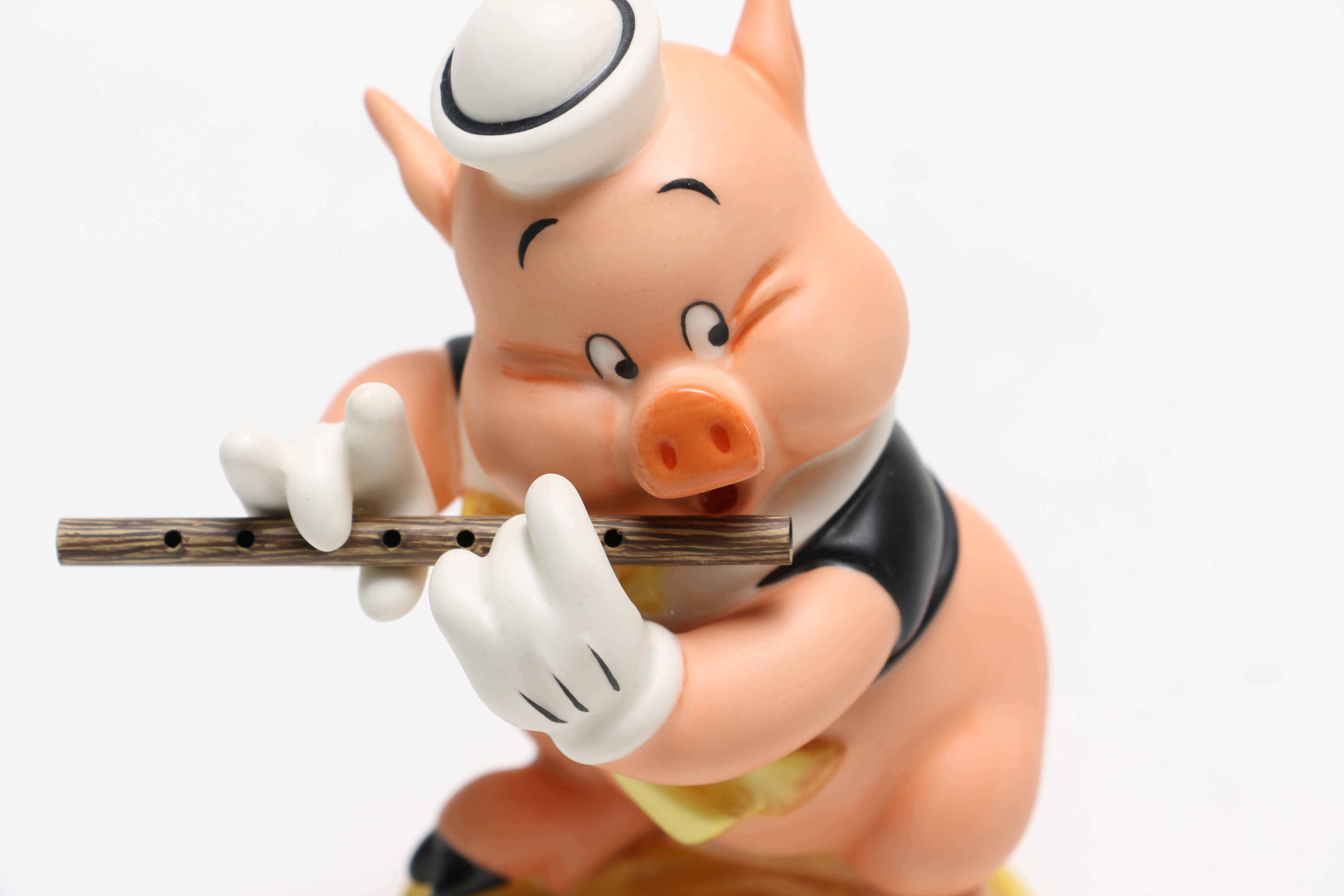 Disney's Three Little Pigs Collector's Figurine