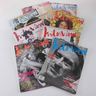 1993 "Interview" Magazines 1993 "Interview" Magazines