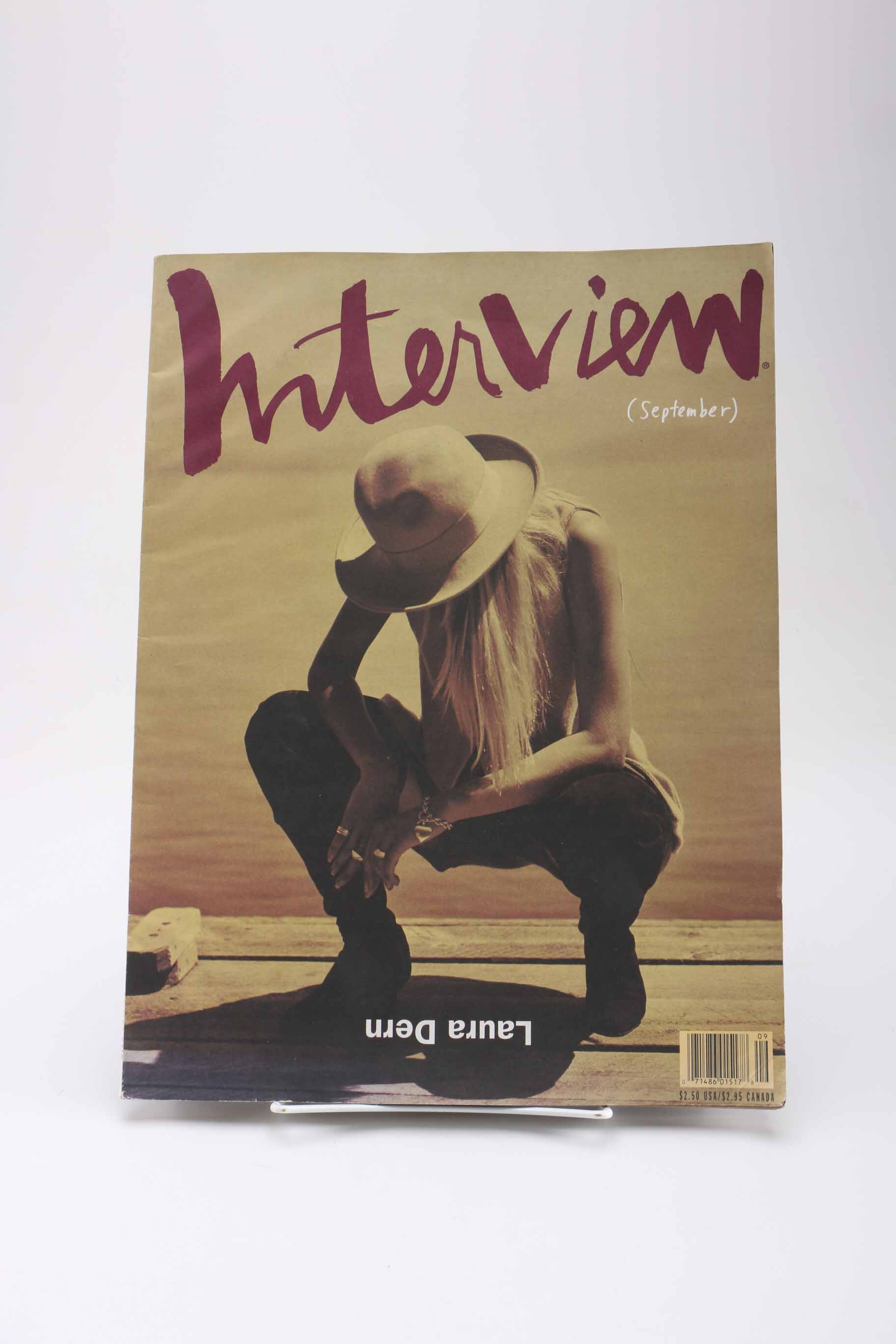 Collection of 1990 "Interview" Magazines