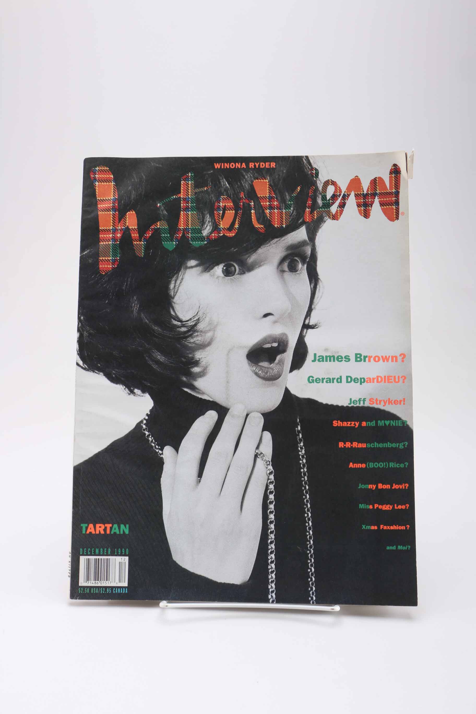 Collection of 1990 "Interview" Magazines