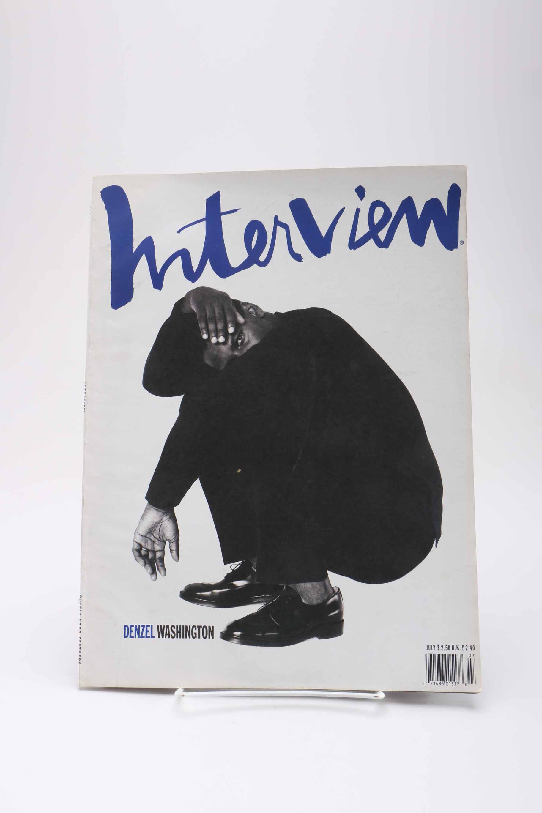 Collection of 1990 "Interview" Magazines