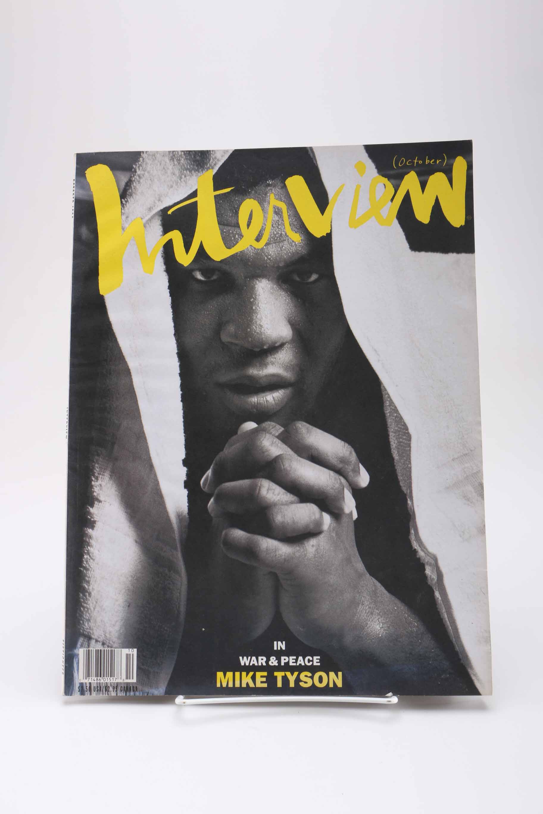 Collection of 1990 "Interview" Magazines